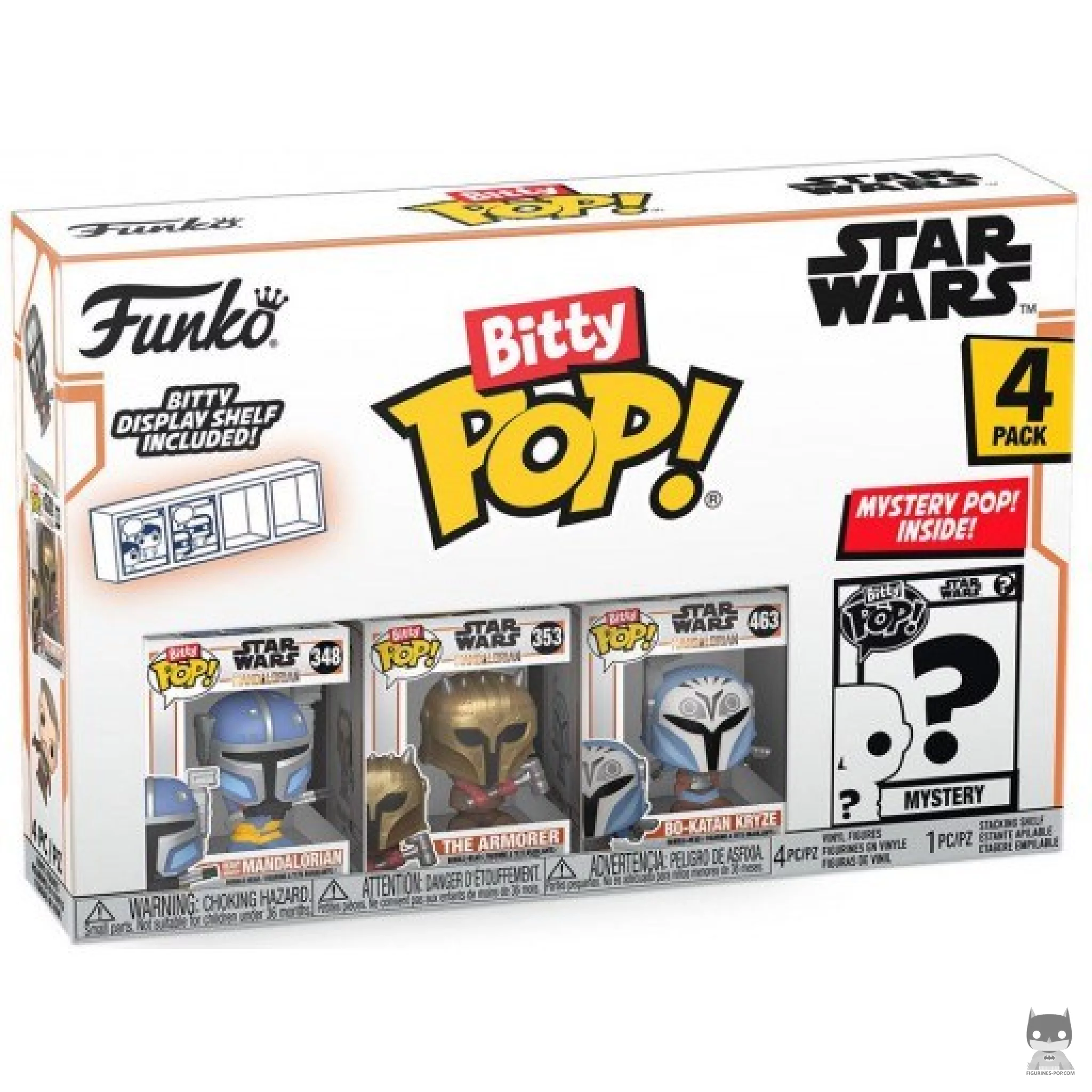 Figurine Funko POP Le Mandalorien (Série 1) avec boîte