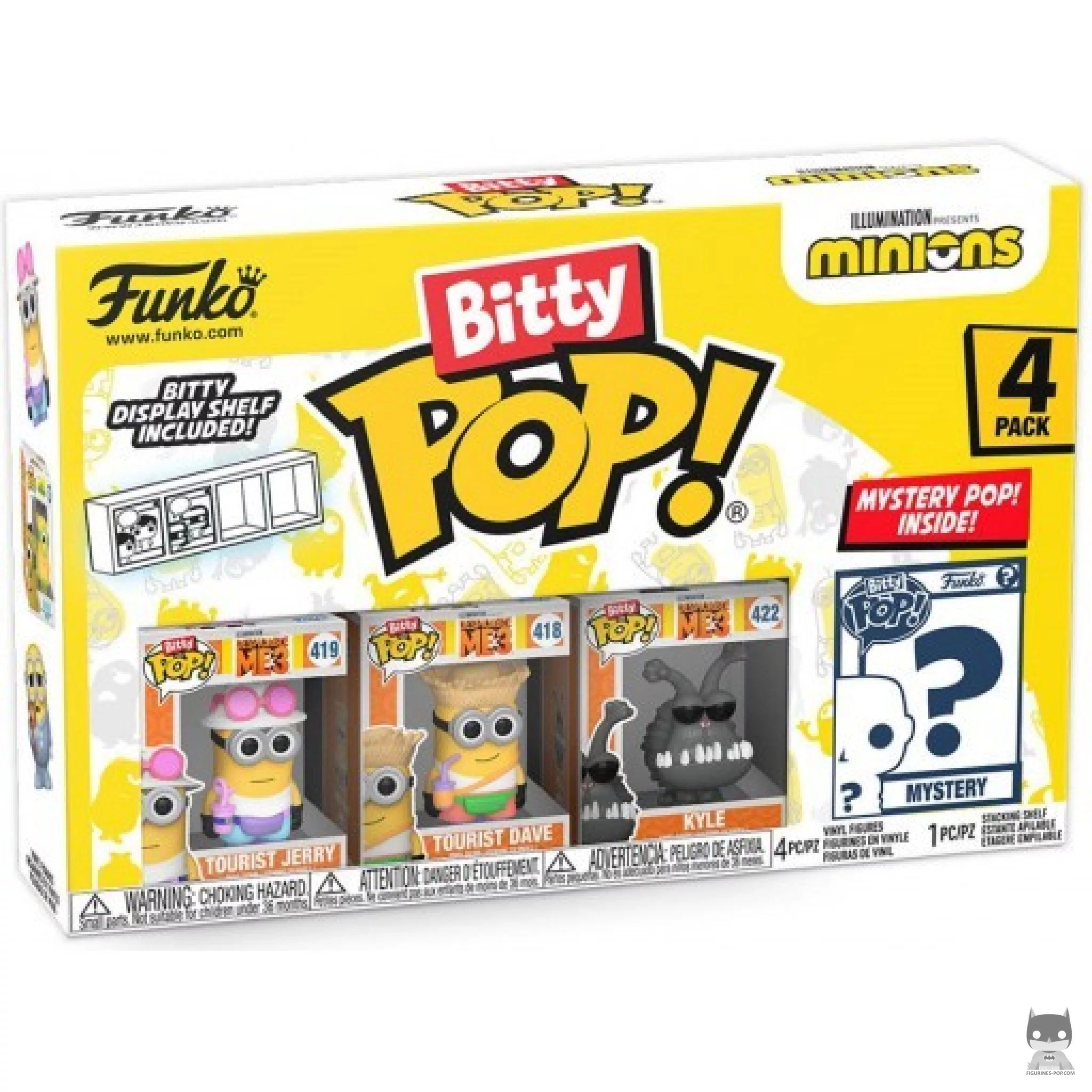 Figurine Funko POP Les Minions (Série 4) avec boîte