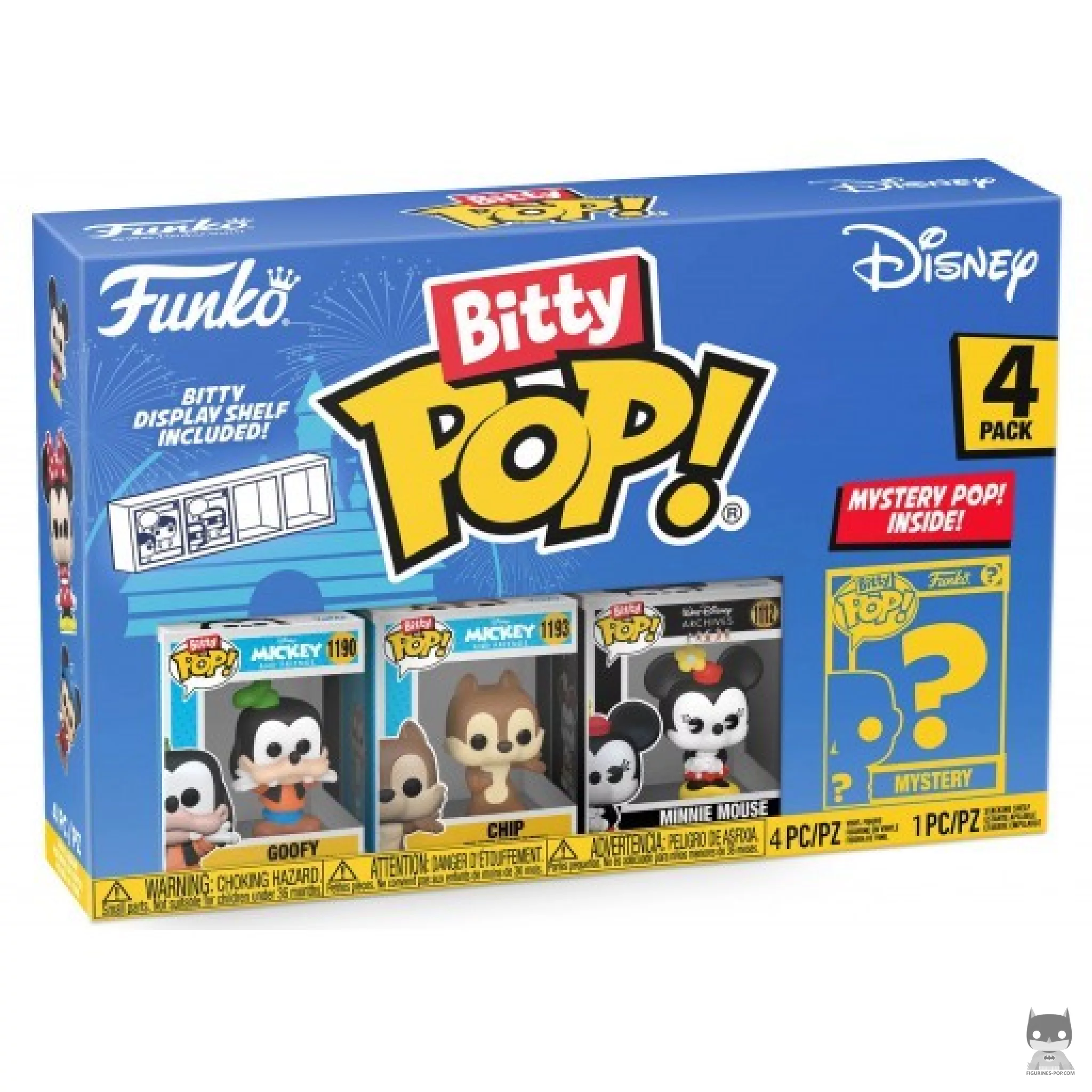 Figurine Funko POP Disney (Série 4) avec boîte
