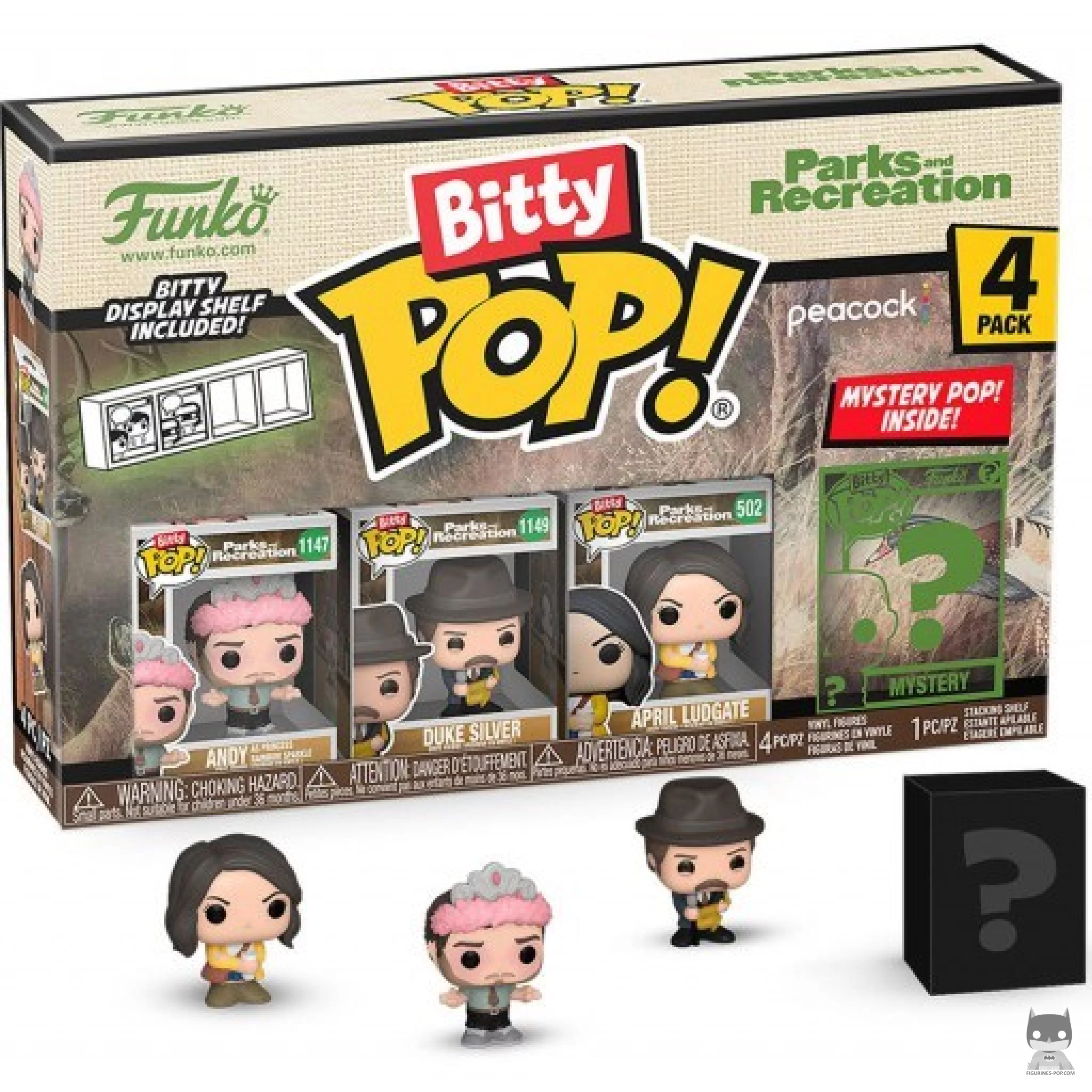 Figurine Funko POP Parcs et Loisirs (Série 1) avec boîte