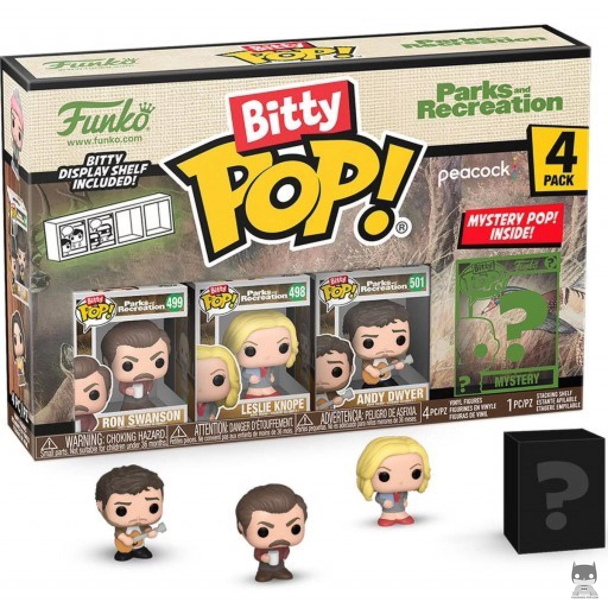 Figurine Funko POP Parcs et Loisirs (Série 4) avec boîte