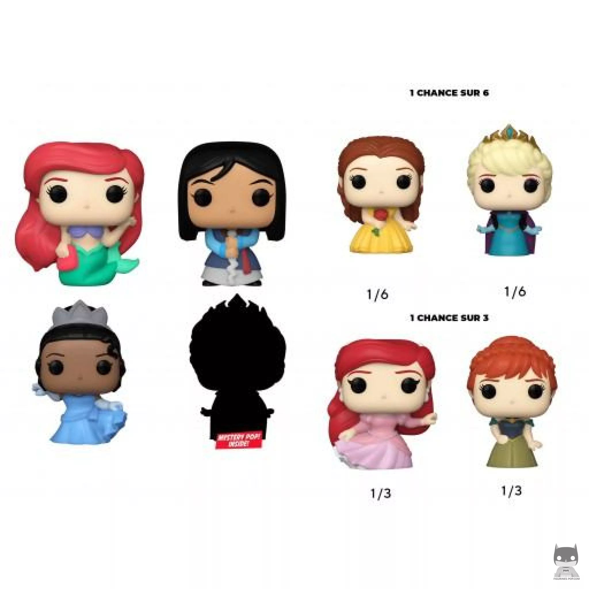 Figurine Funko POP Princesses Disney (Série 1) (Princesses Disney)