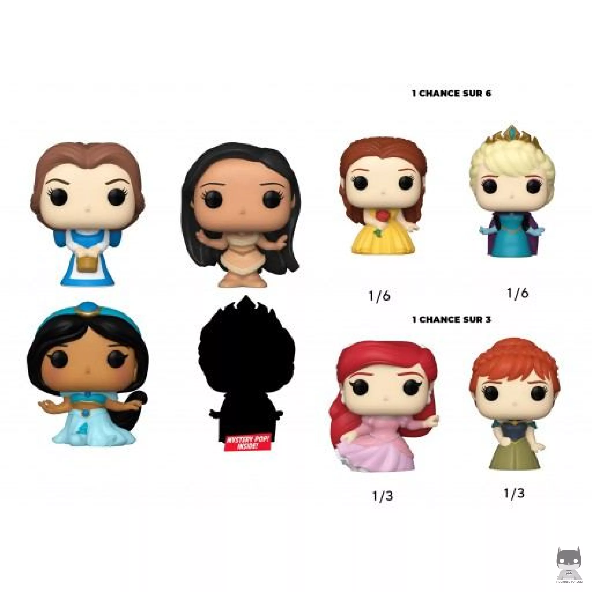 Figurine Funko POP Princesses Disney (Série 2) (Princesses Disney)