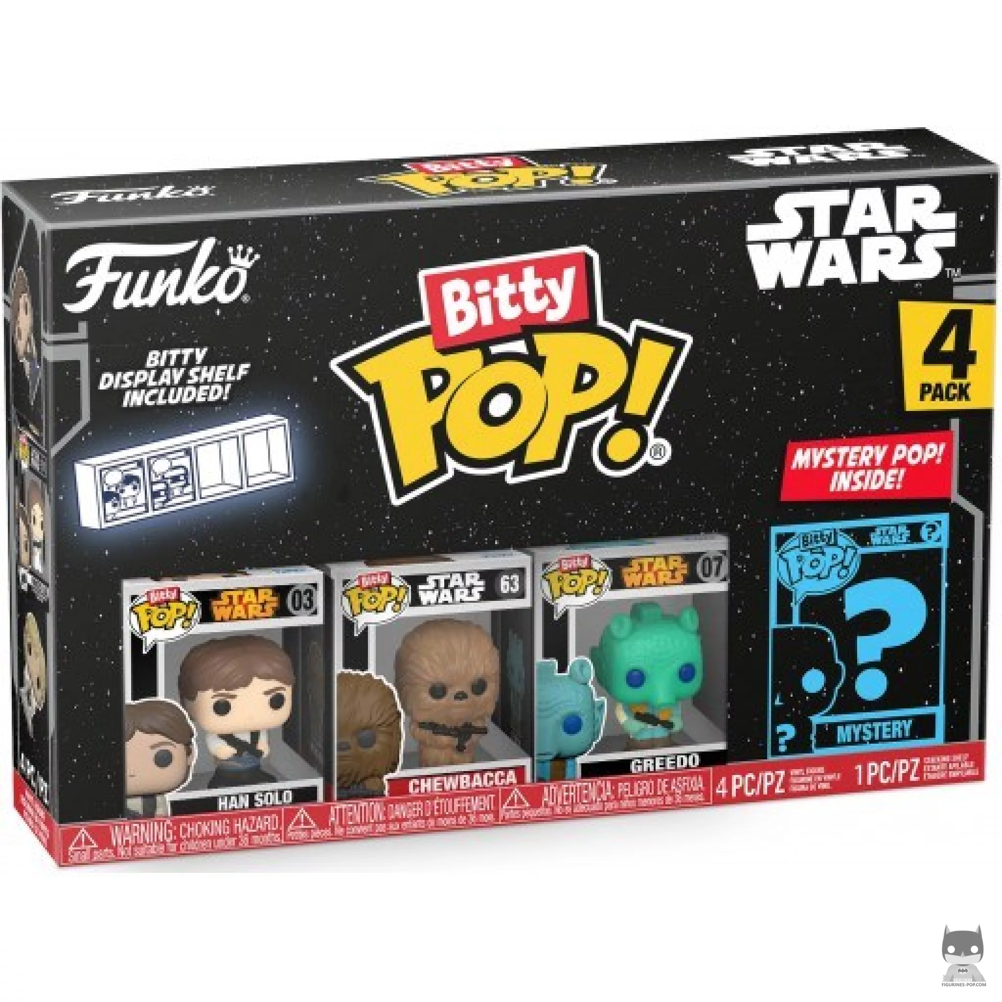 Figurine Funko POP Star Wars (Série 3) avec boîte
