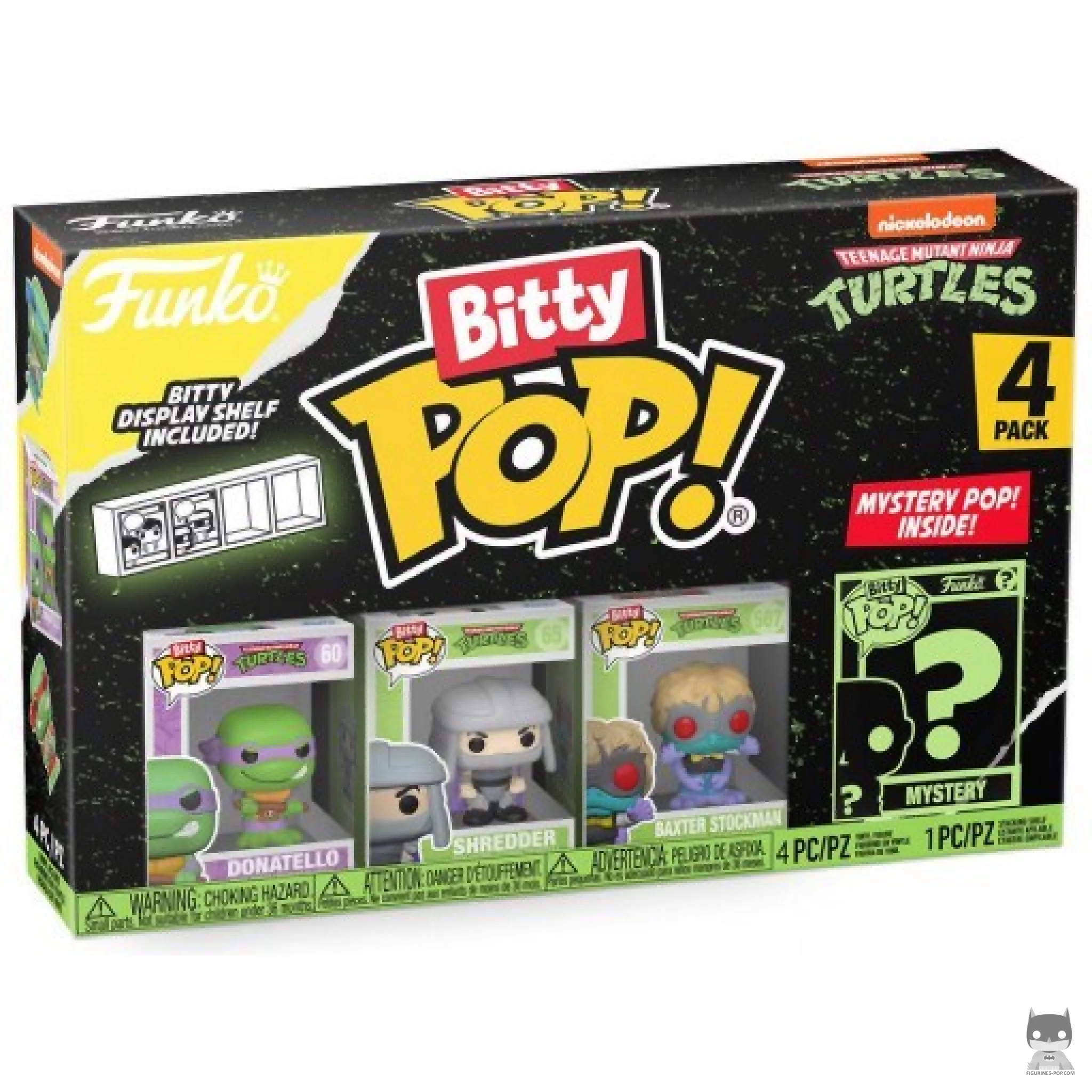 Figurine Funko POP Tortues Ninja (Série 2) avec boîte