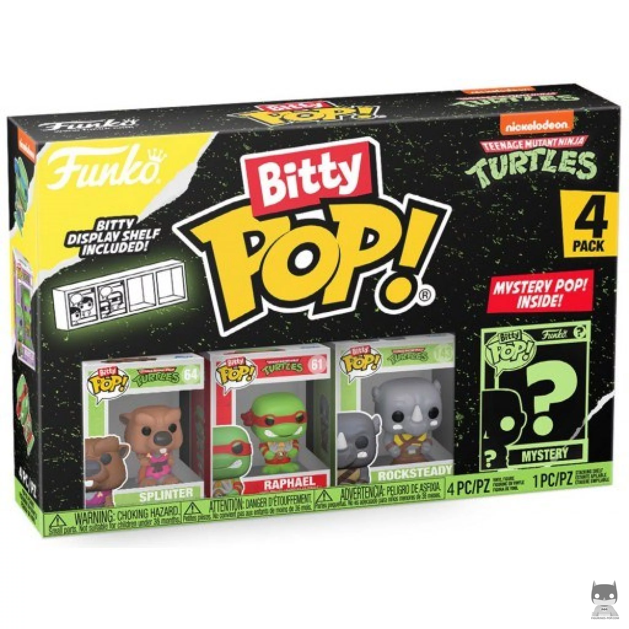 Figurine Funko POP Tortues Ninja (Série 3) avec boîte