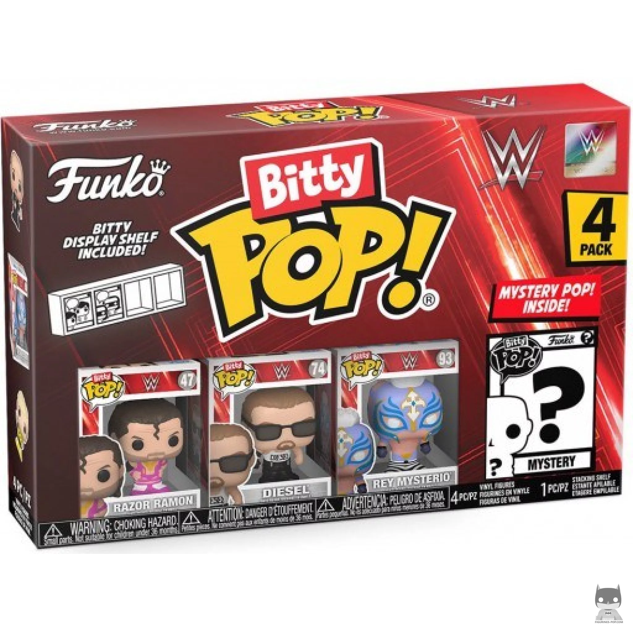 Figurine Funko POP WWE (Série 3) avec boîte