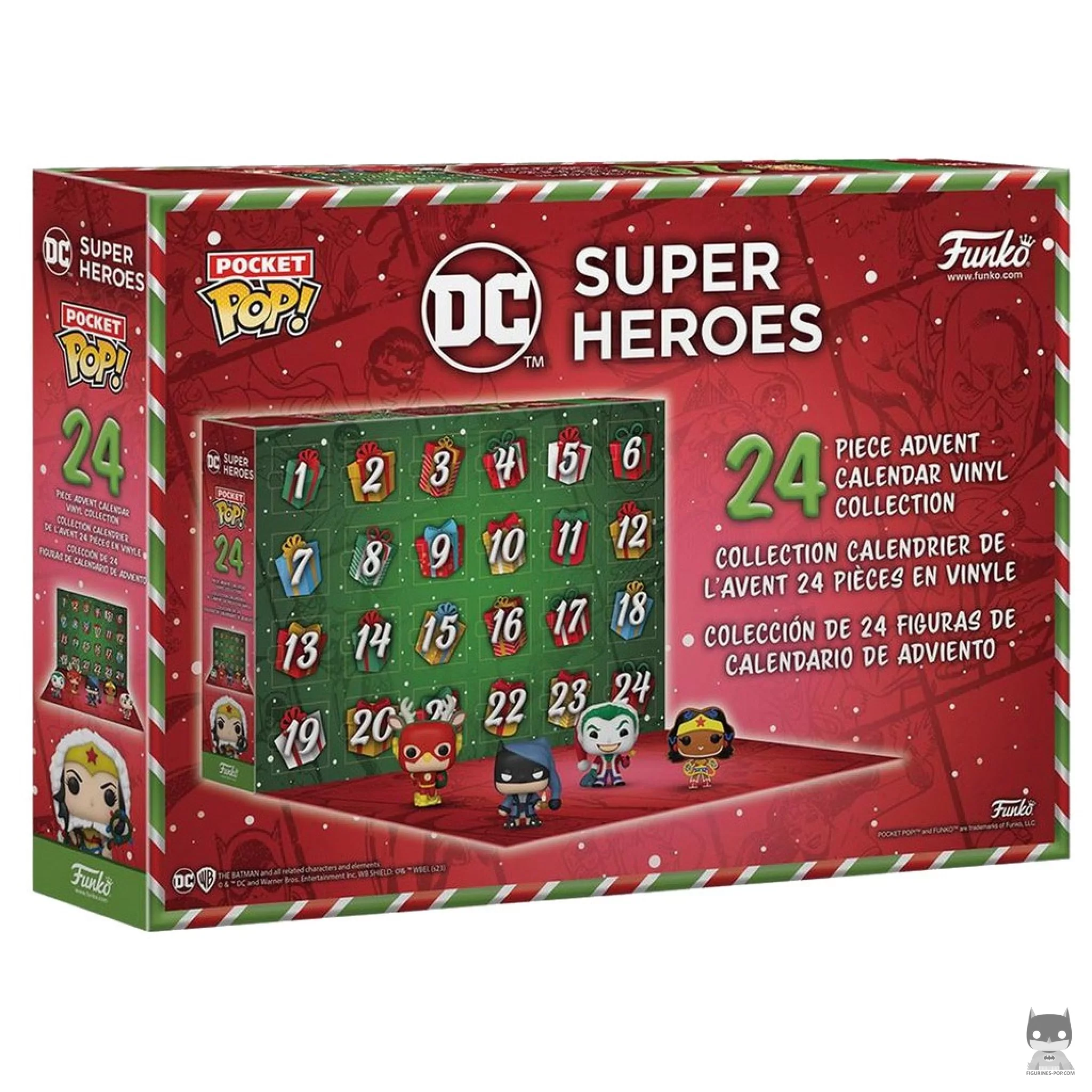 Figurine Funko POP Calendrier de l'Avent DC Super Heroes 2023 (DC Super Heroes)