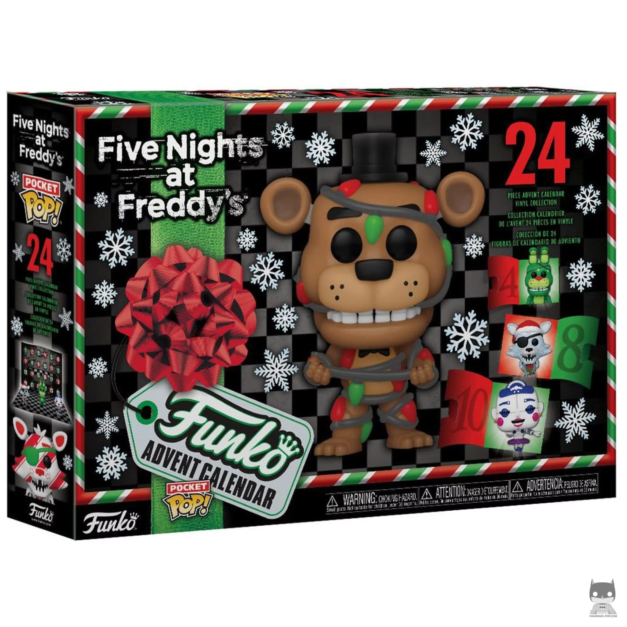 Figurine Funko POP Calendrier de l'Avent Five Nights at Freddy's 2023 avec boîte