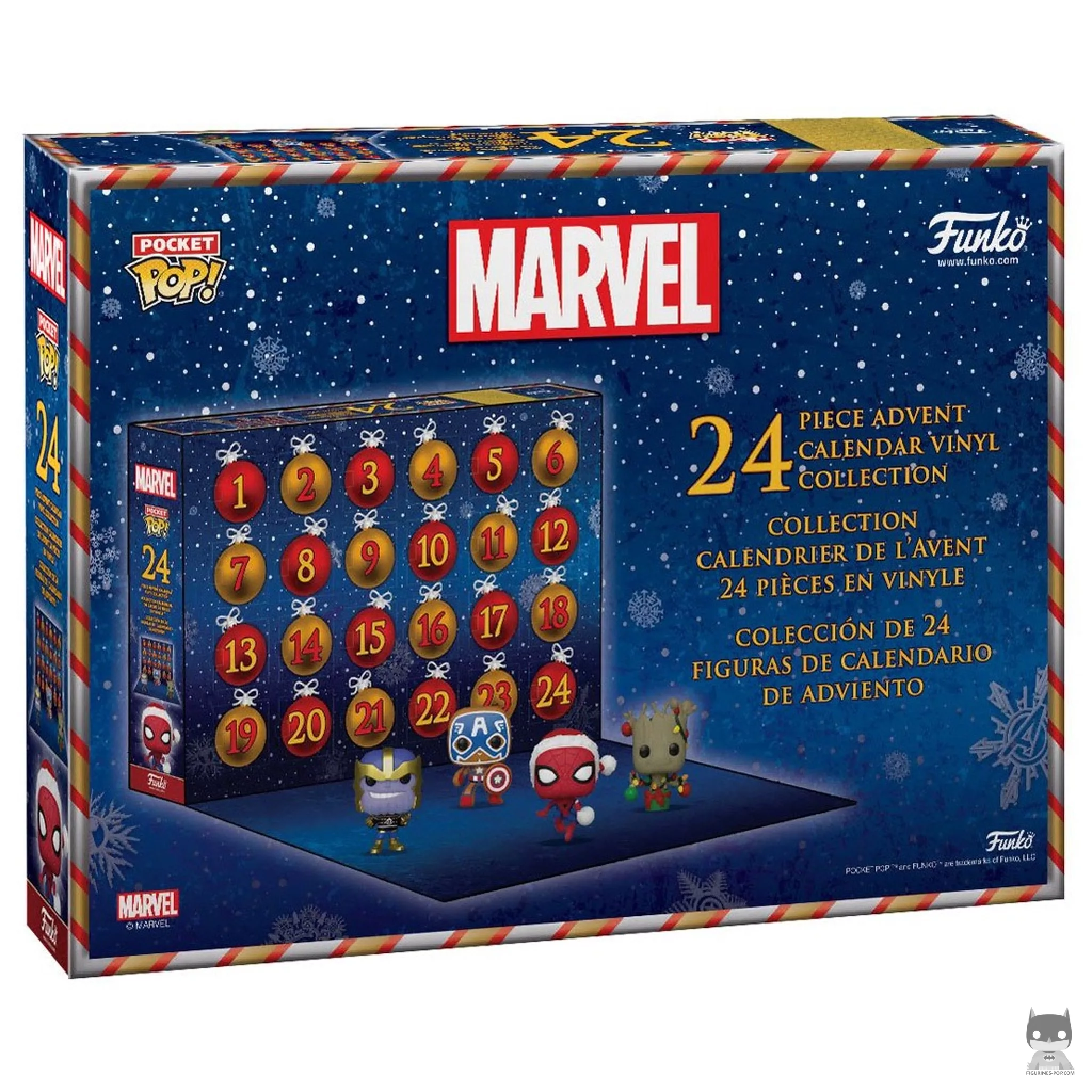 Figurine Funko POP Calendrier de l'Avent Marvel Comics 2022 (Marvel Comics)