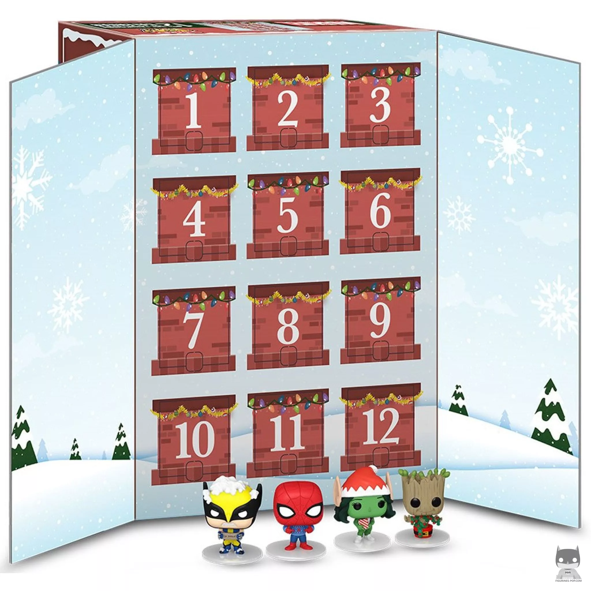 Figurine Funko POP Calendrier de l'Avent Marvel Comics 2024 (Marvel Comics)