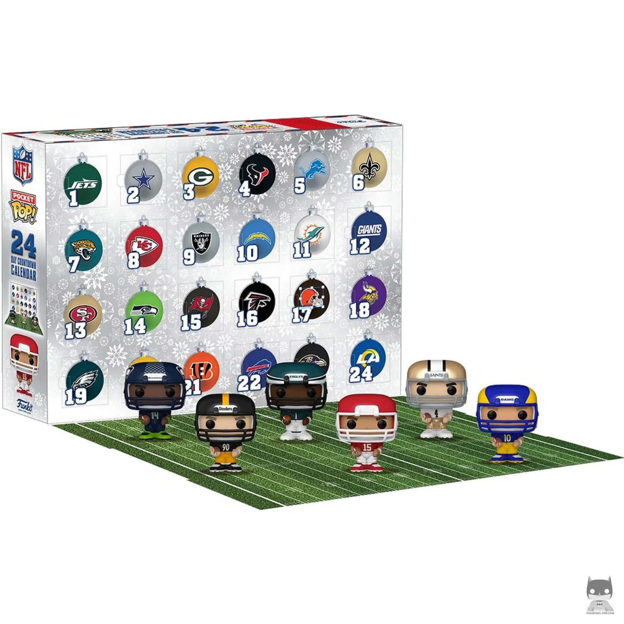Figurine Funko POP Calendrier de l'Avent NFL 2024 (NFL)