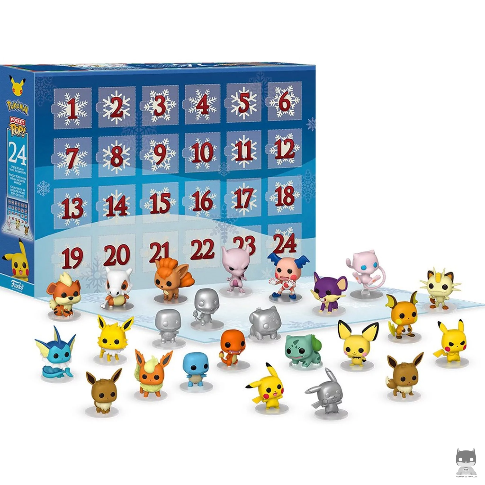 Figurine Funko POP Calendrier de l'Avent Pokémon 2021 (Pokémon)