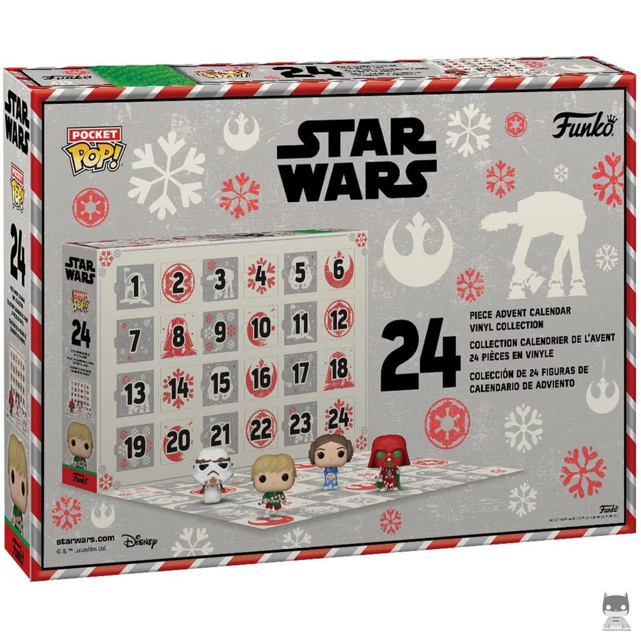 Figurine Funko POP Calendrier de l'Avent Star Wars (Noël) 2022 (Star Wars (Noël))