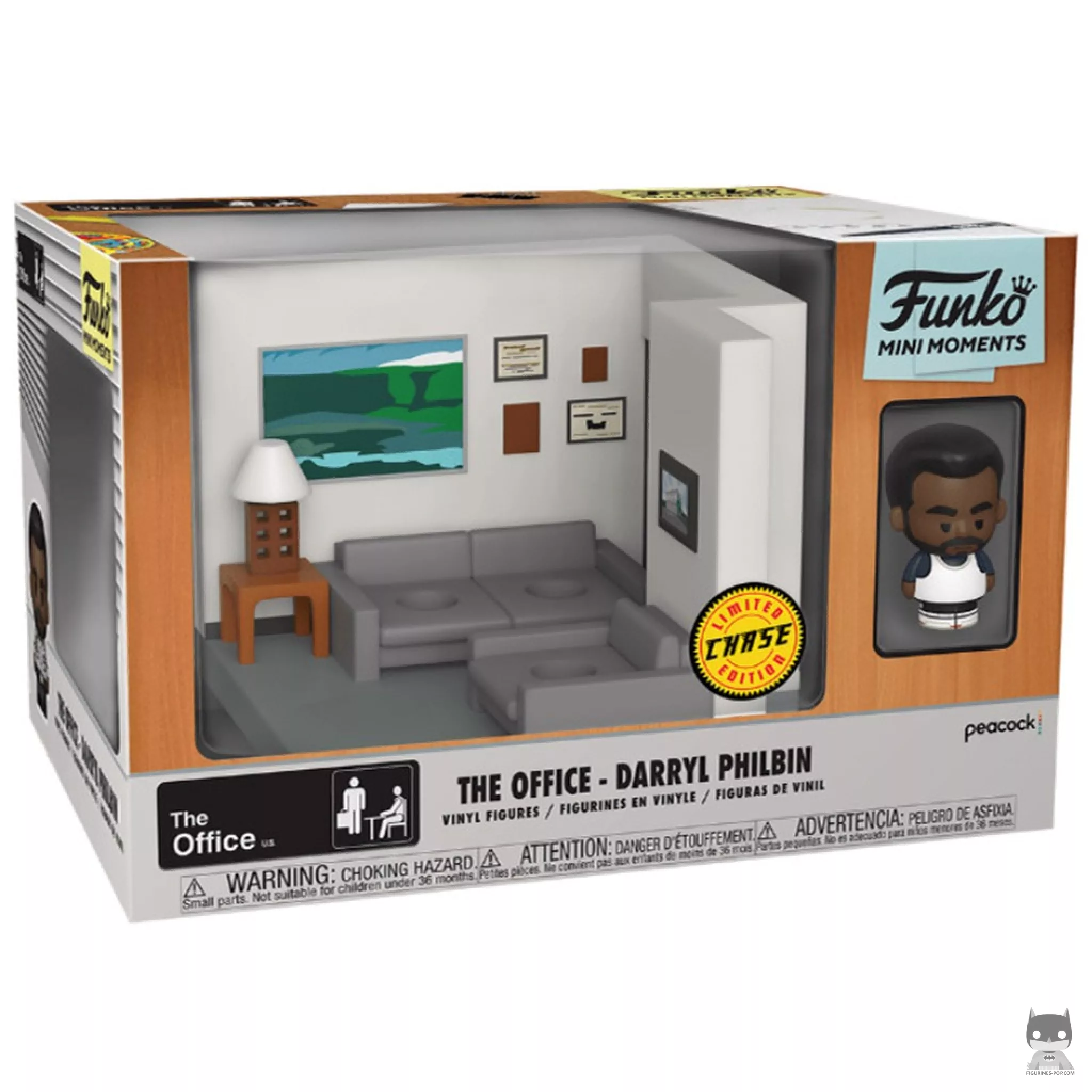 Figurine Funko POP Darryl Philbin (Chase) avec boîte