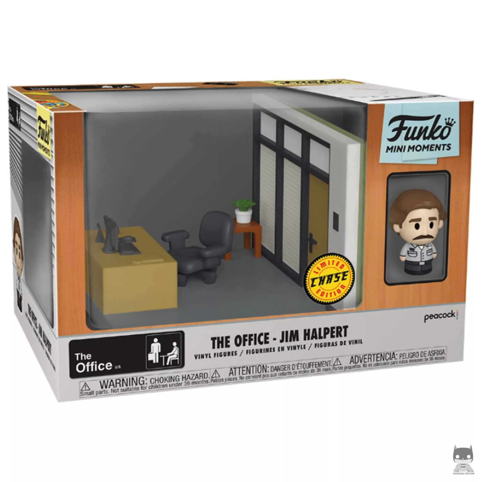 Figurine Funko POP Jim Halpert (Chase) avec boîte