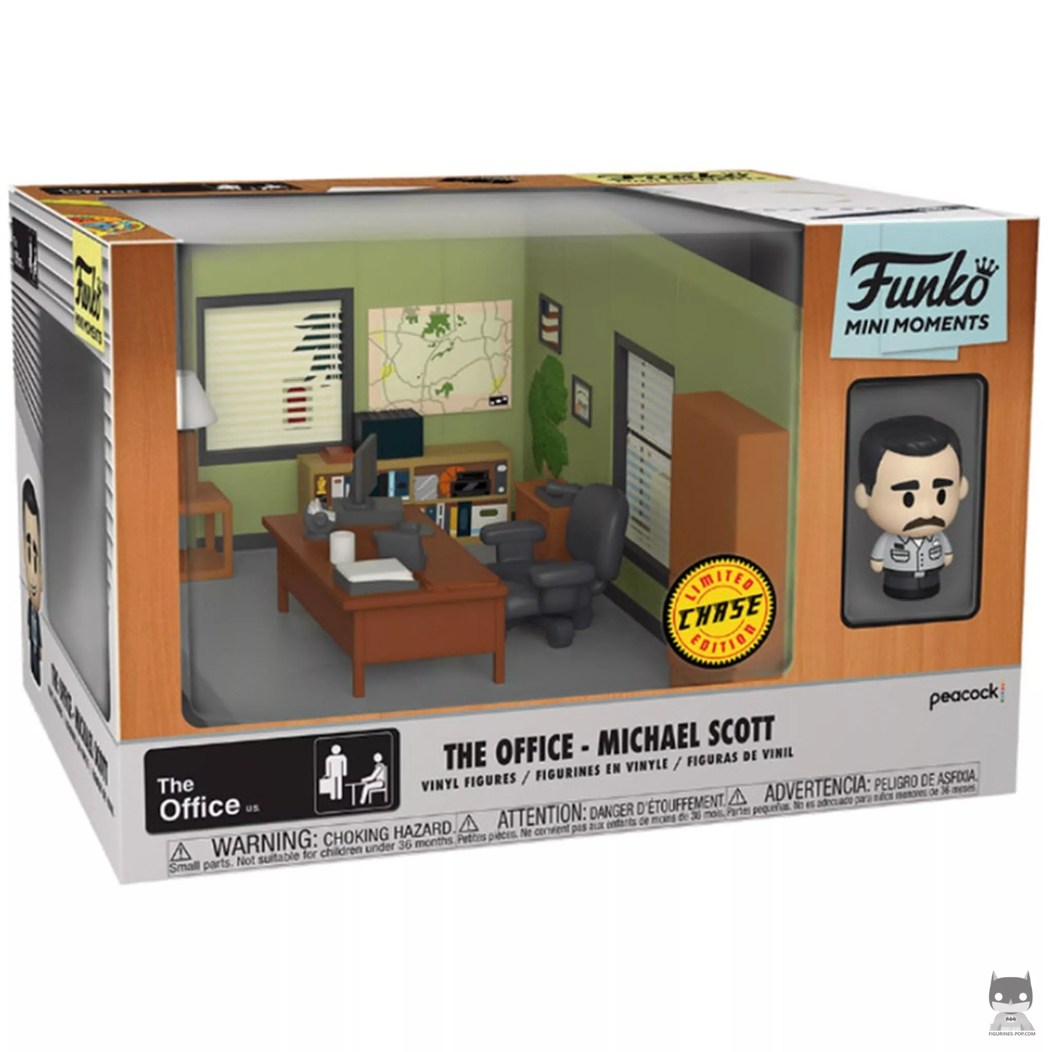Figurine Funko POP Michael Scott (Chase) avec boîte