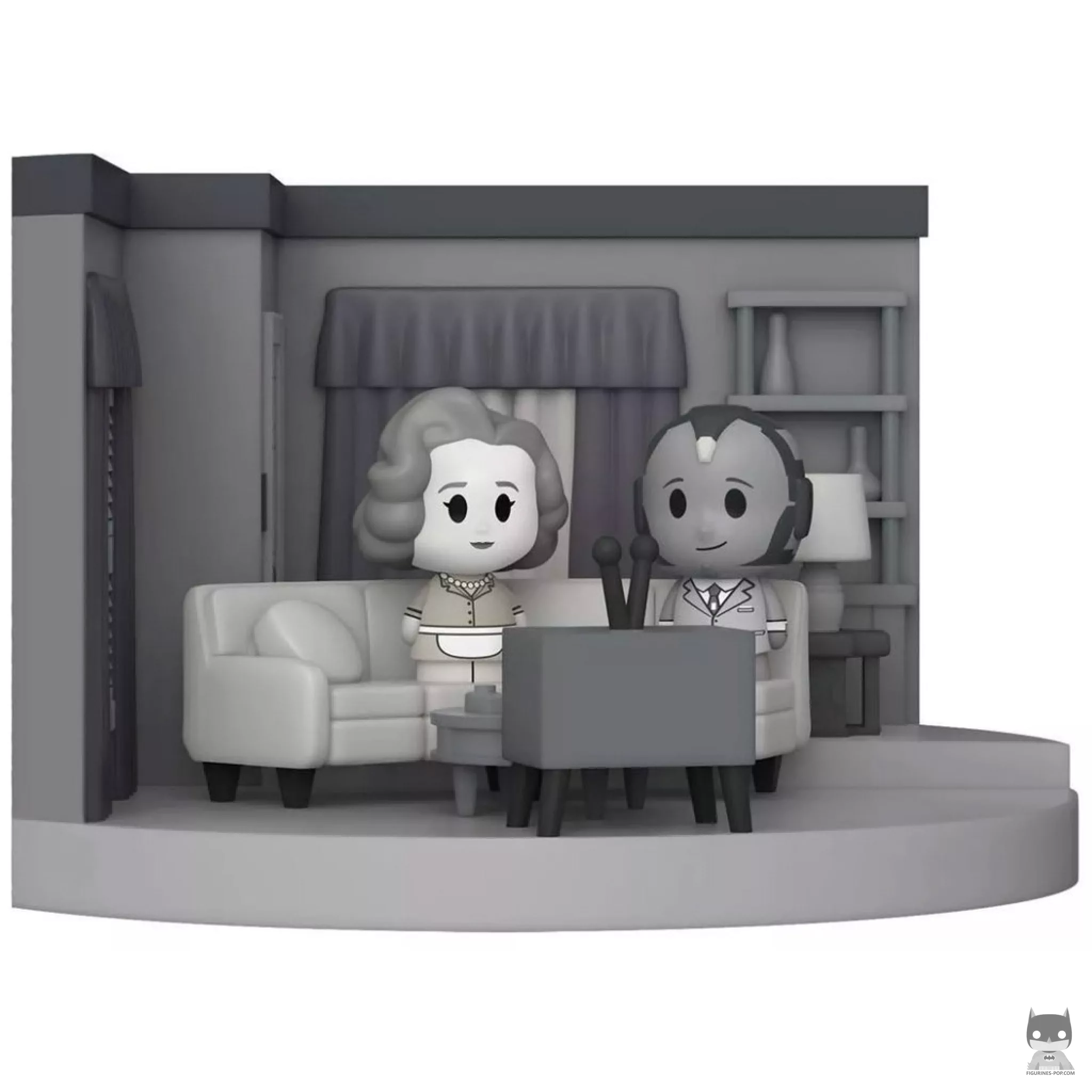 Figurine Funko POP Années 1950 - Wanda & Vision (WandaVision)