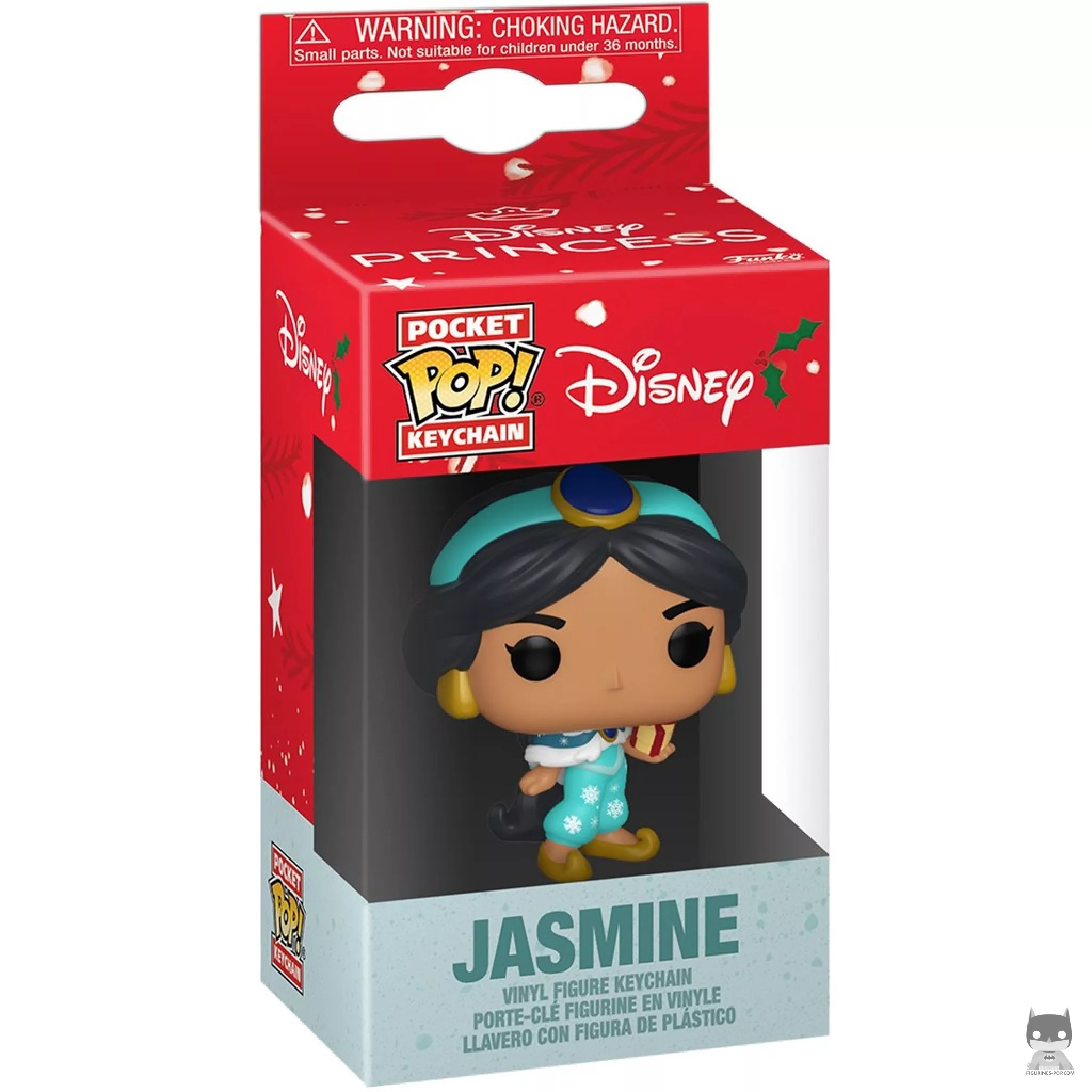Figurine Funko POP Jasmine (Noël) avec boîte