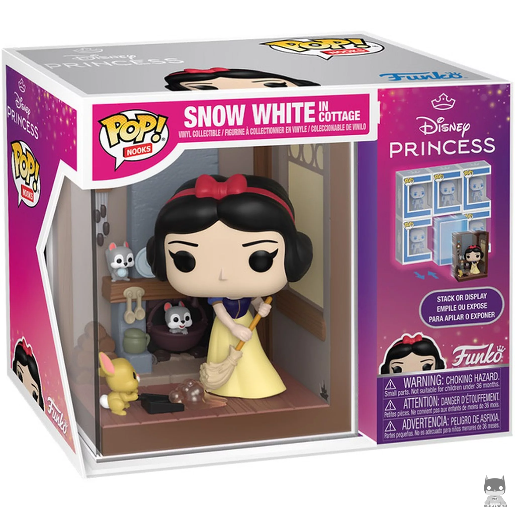 Figurine Funko POP Blanche-Neige dans la chaumière avec boîte