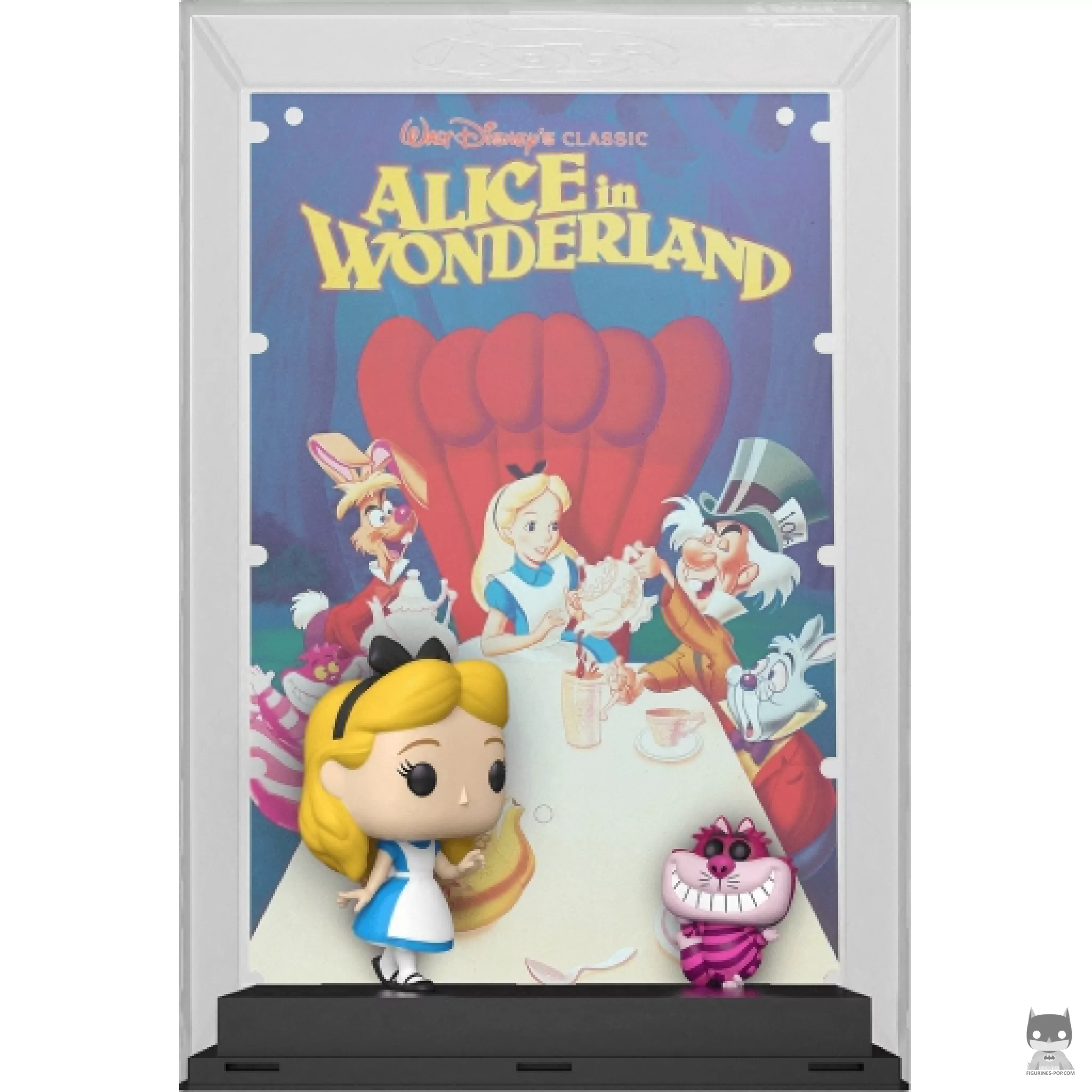 Figurine Funko POP Alice avec le Chat du Cheshire (100 ans de Disney)
