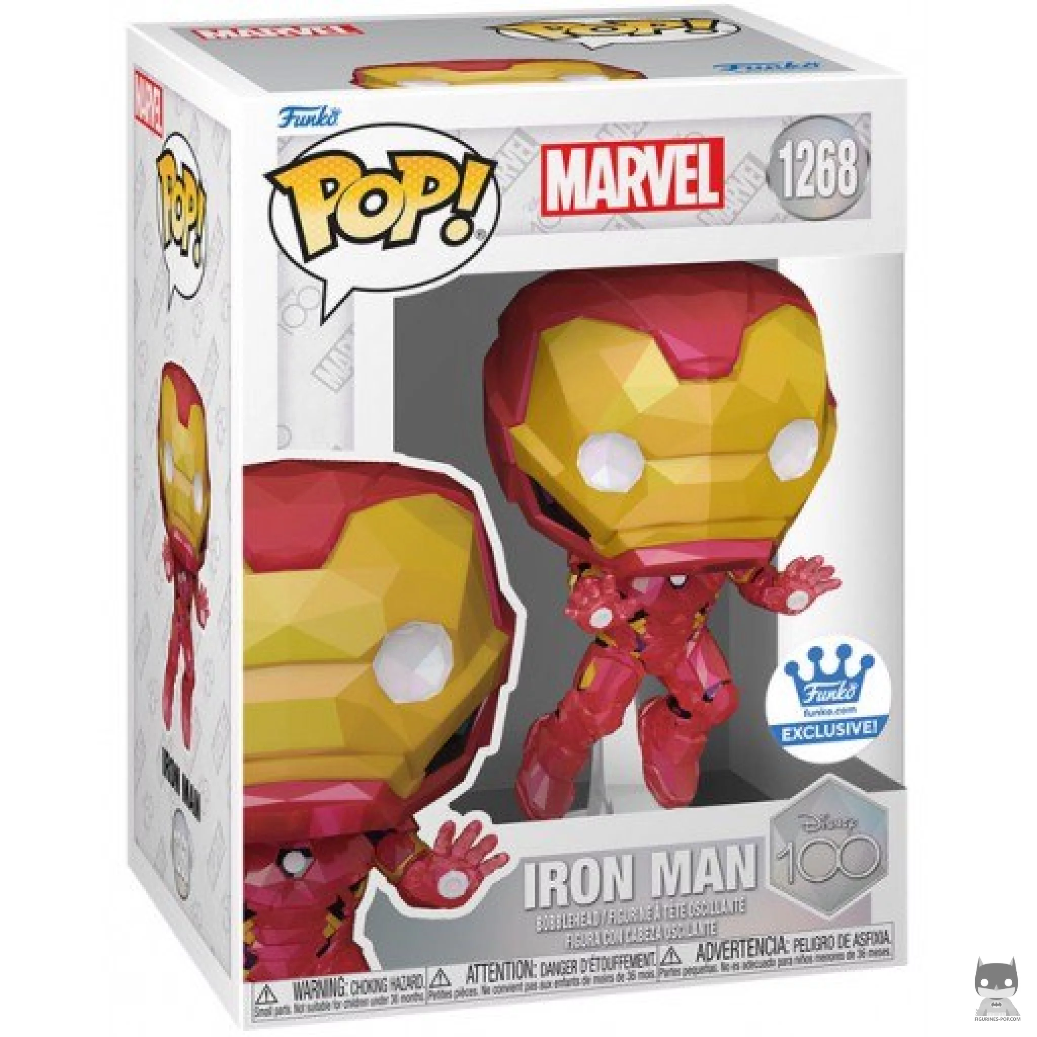 Figurine Funko POP Iron Man (Facet) avec boîte