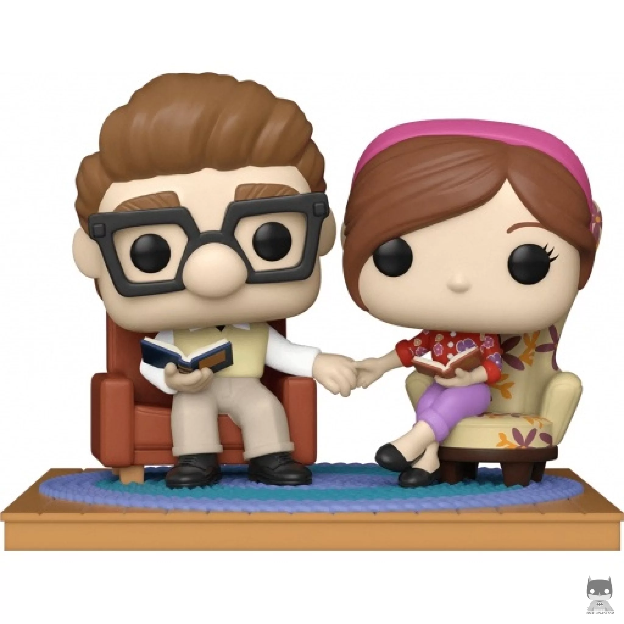 Figurine Funko POP Carl & Ellie (100 ans de Disney)