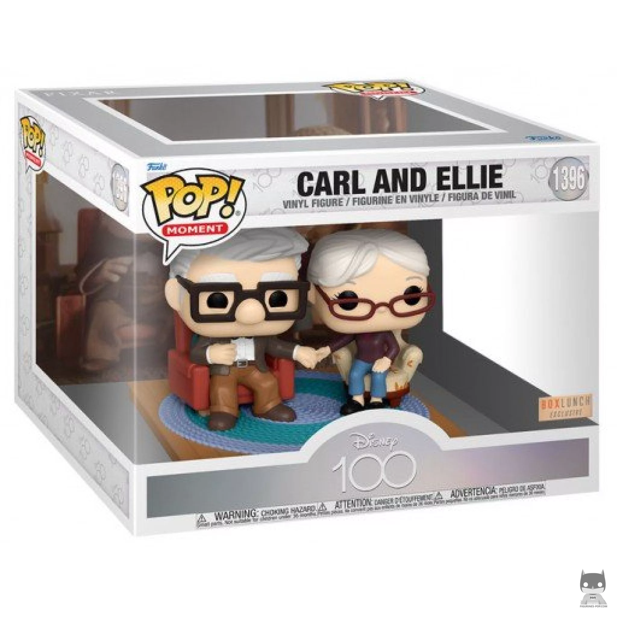 Figurine Funko POP Carl et Ellie avec boîte