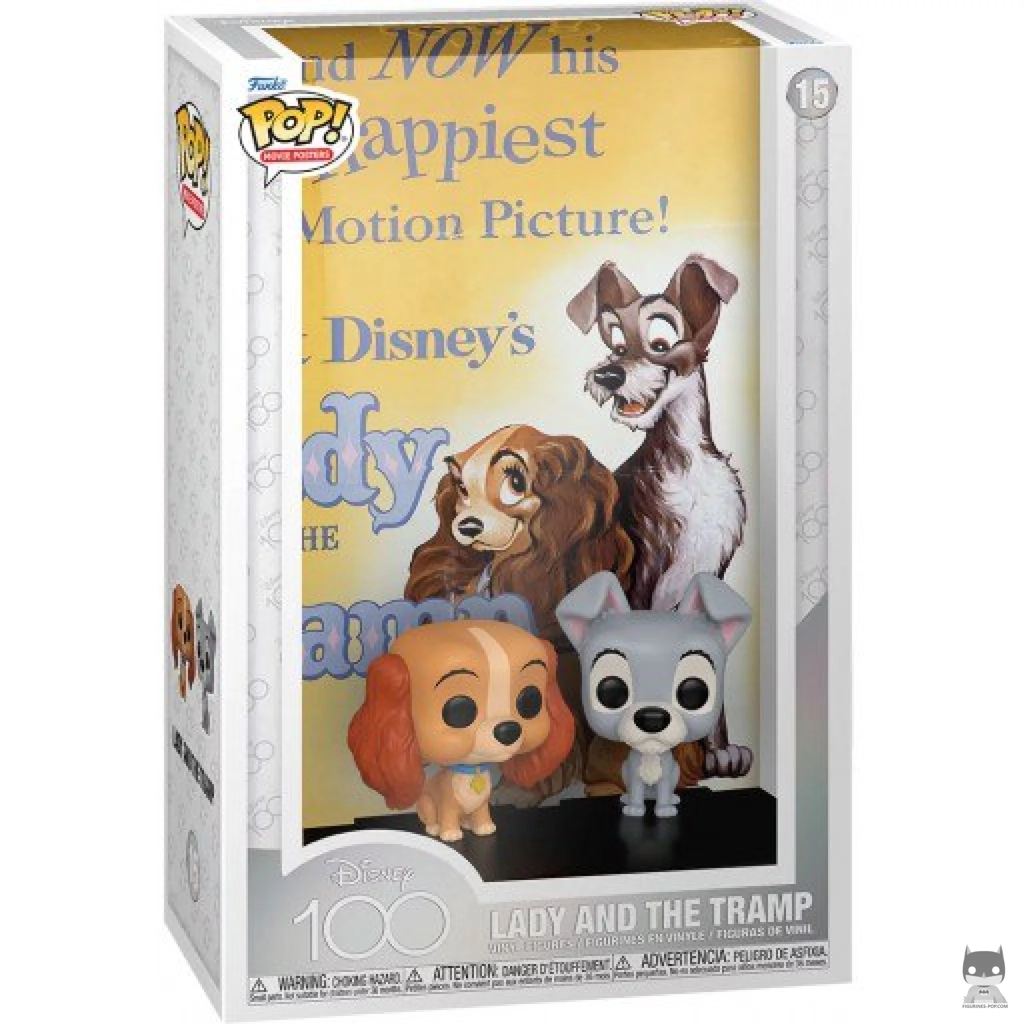 Figurine Funko POP La Belle et le Clochard avec boîte