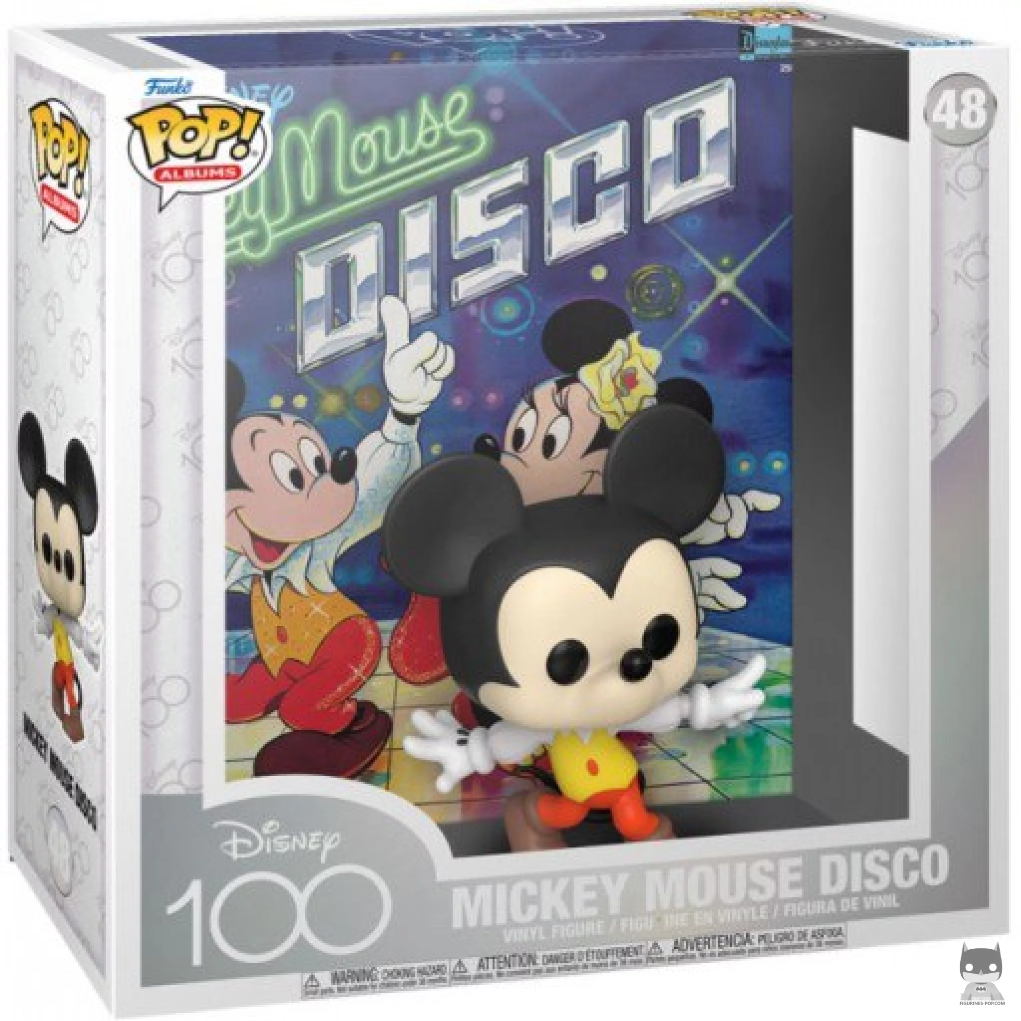 Figurine Funko POP Mickey Mouse Disco avec boîte