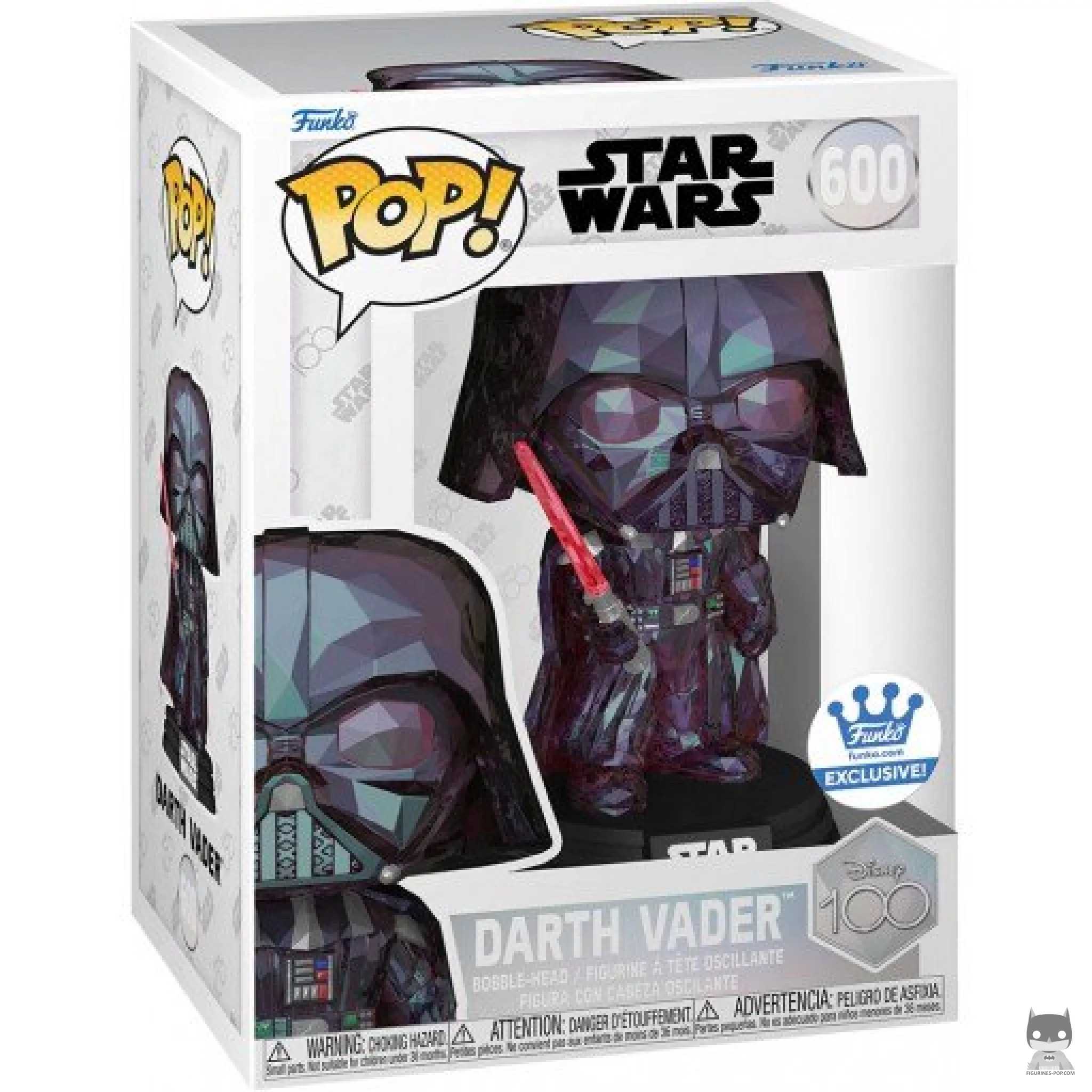 Figurine Funko POP Dark Vador (Facet) avec boîte