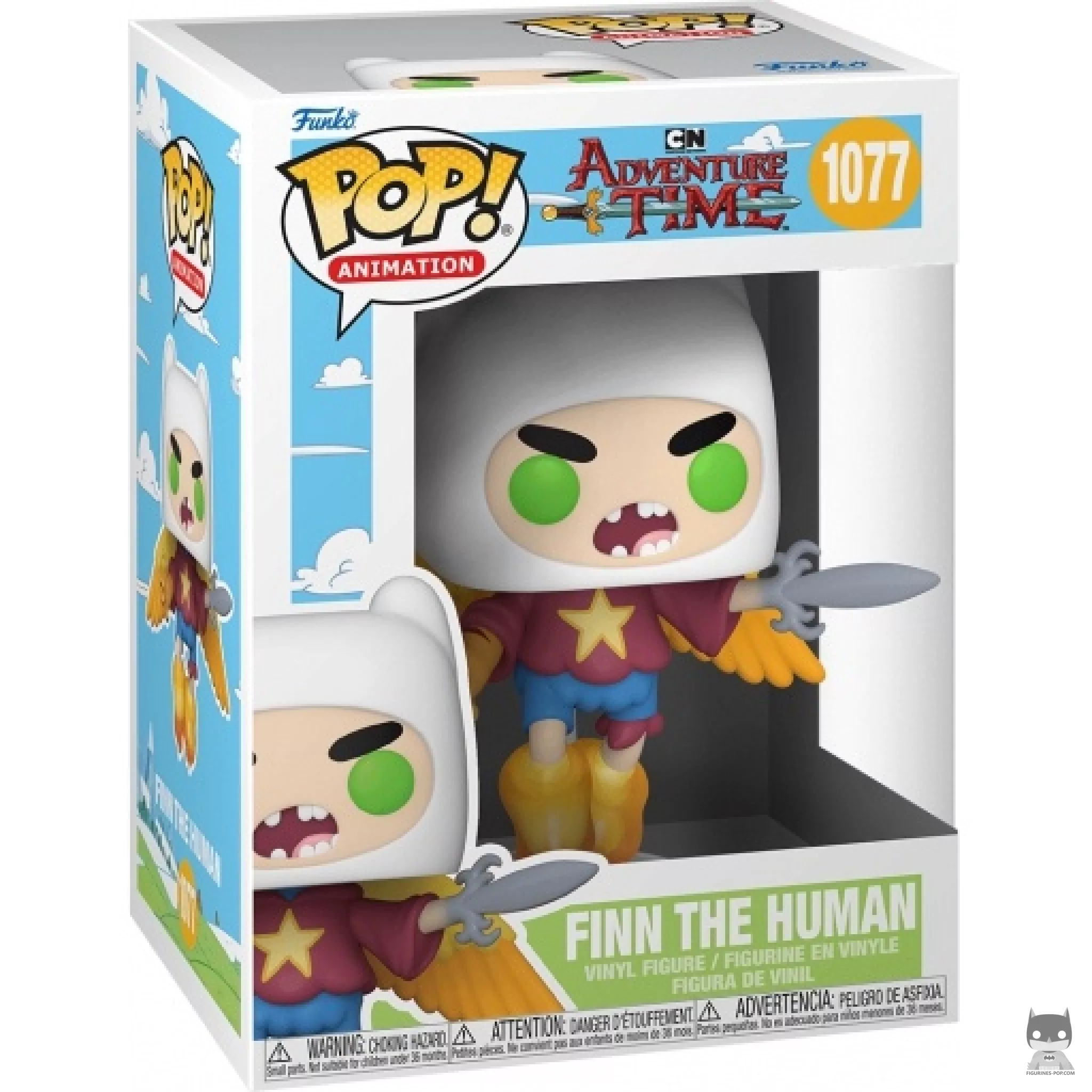 Figurine Funko POP Finn l'Humain avec boîte