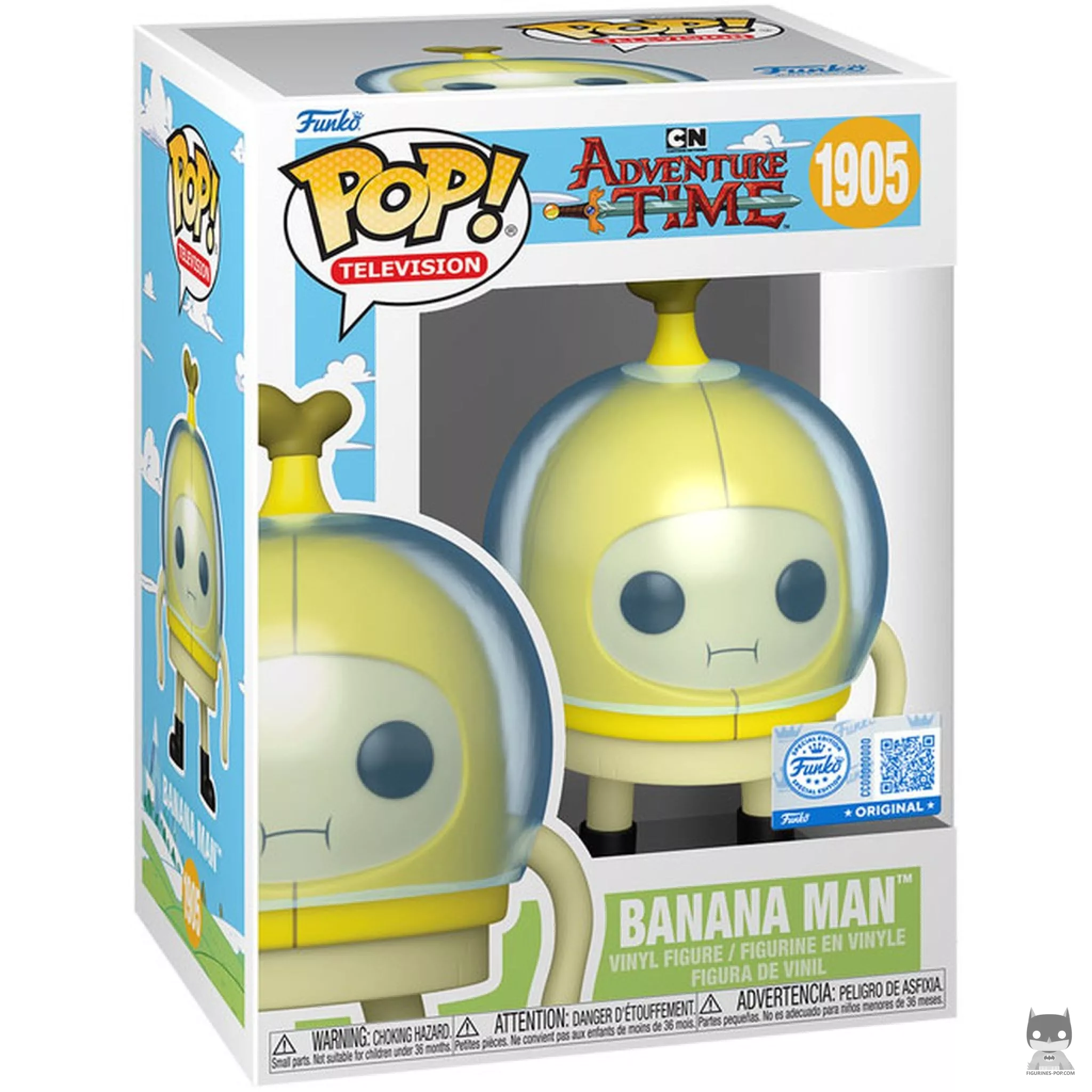Figurine Funko POP Banana Man avec boîte