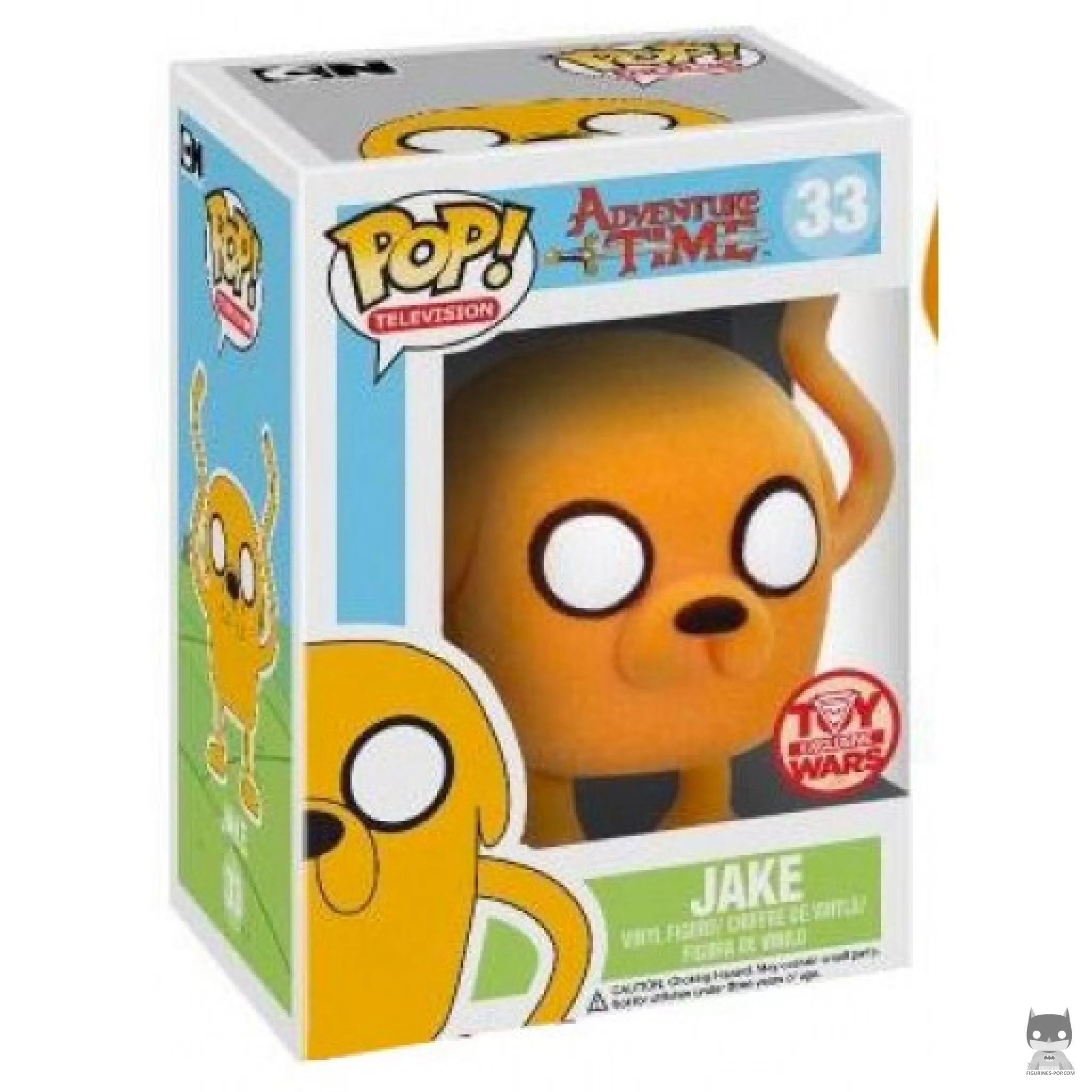 Figurine Funko POP Jake le Chien (Flocked) avec boîte