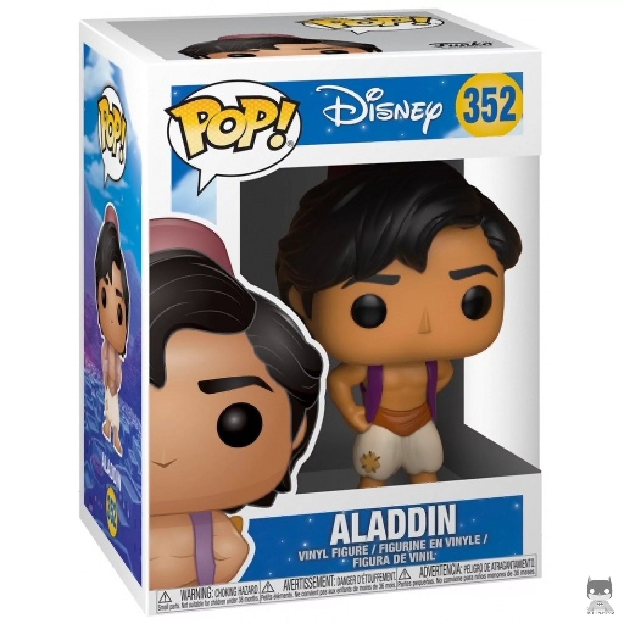 Figurine Funko POP Aladdin avec boîte