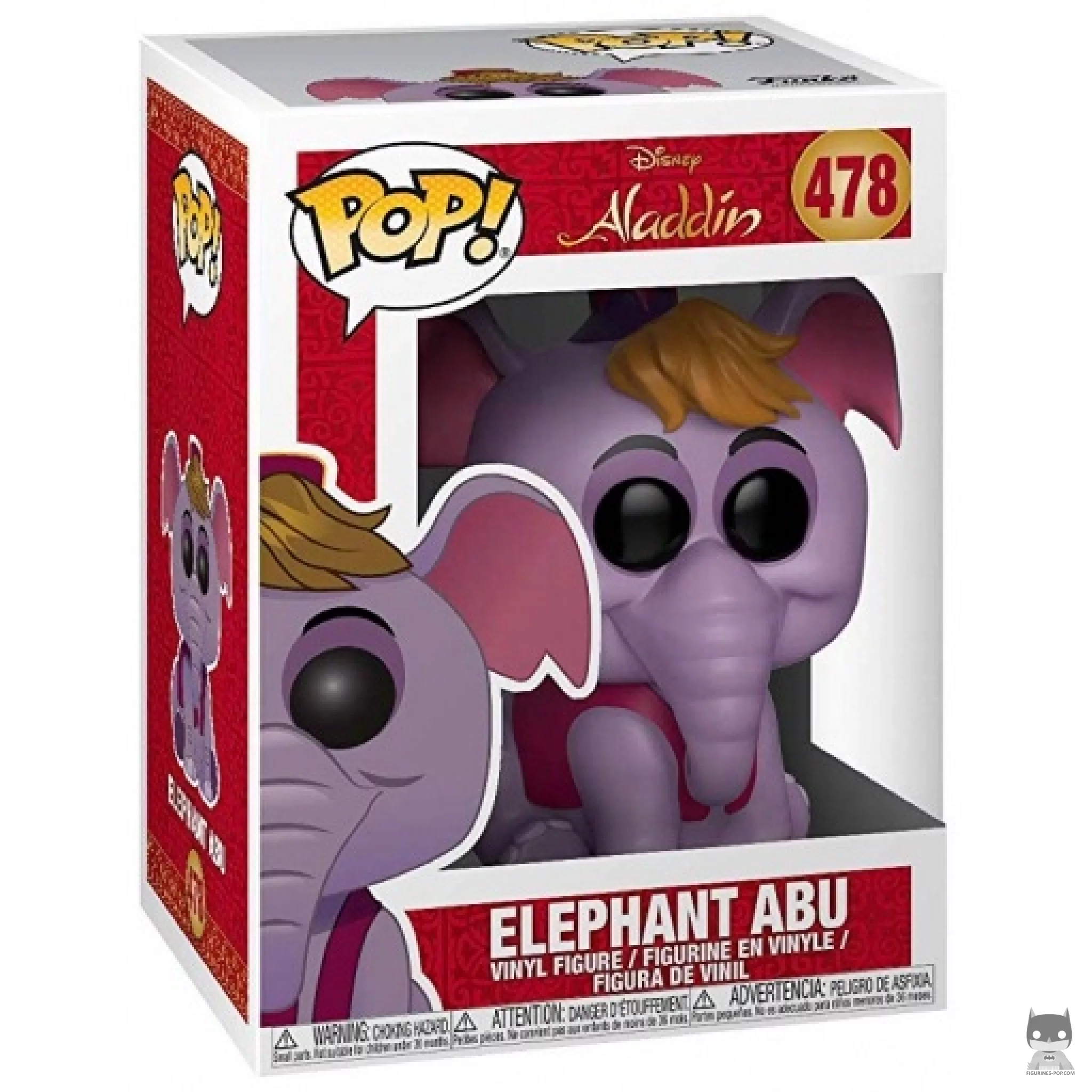 Figurine Funko POP Abu Eléphant avec boîte