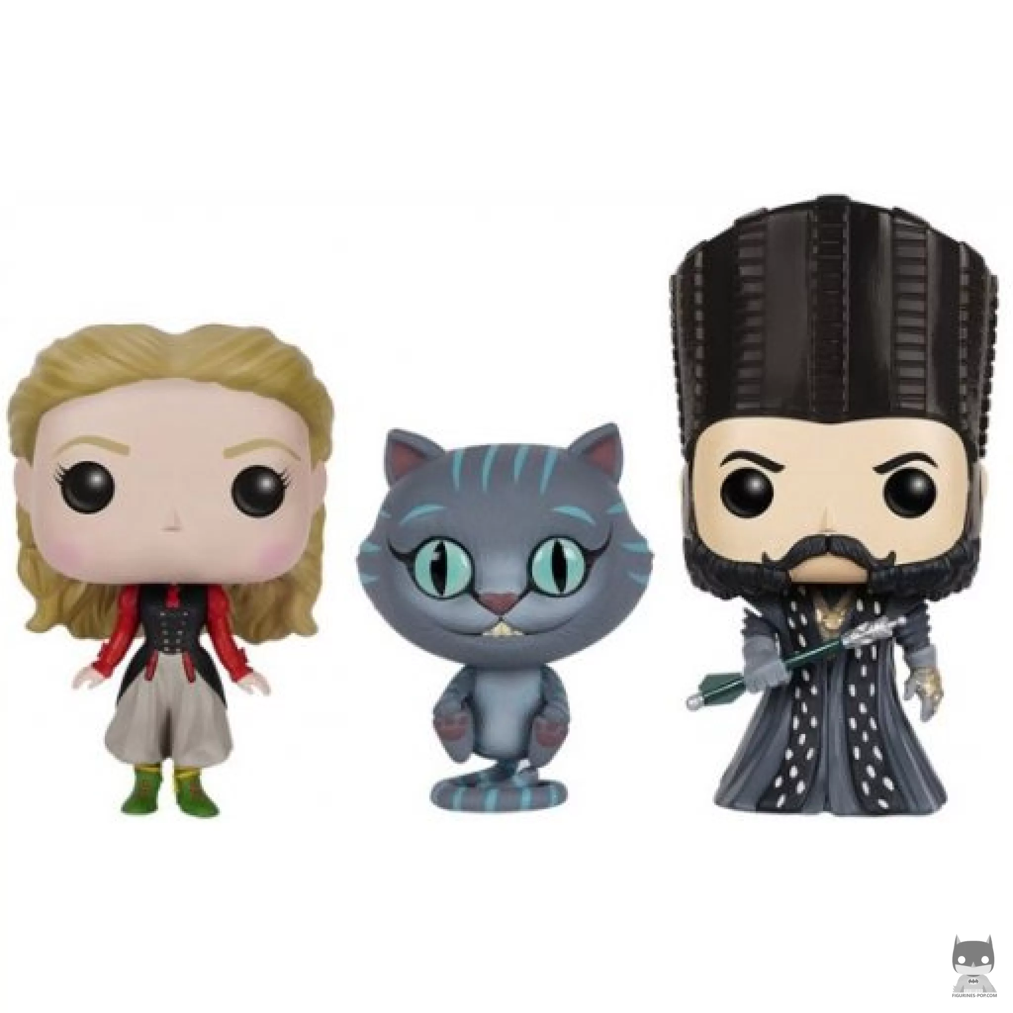 Figurine Funko POP Alice, Chessur & Time (Alice au Pays des Merveilles)