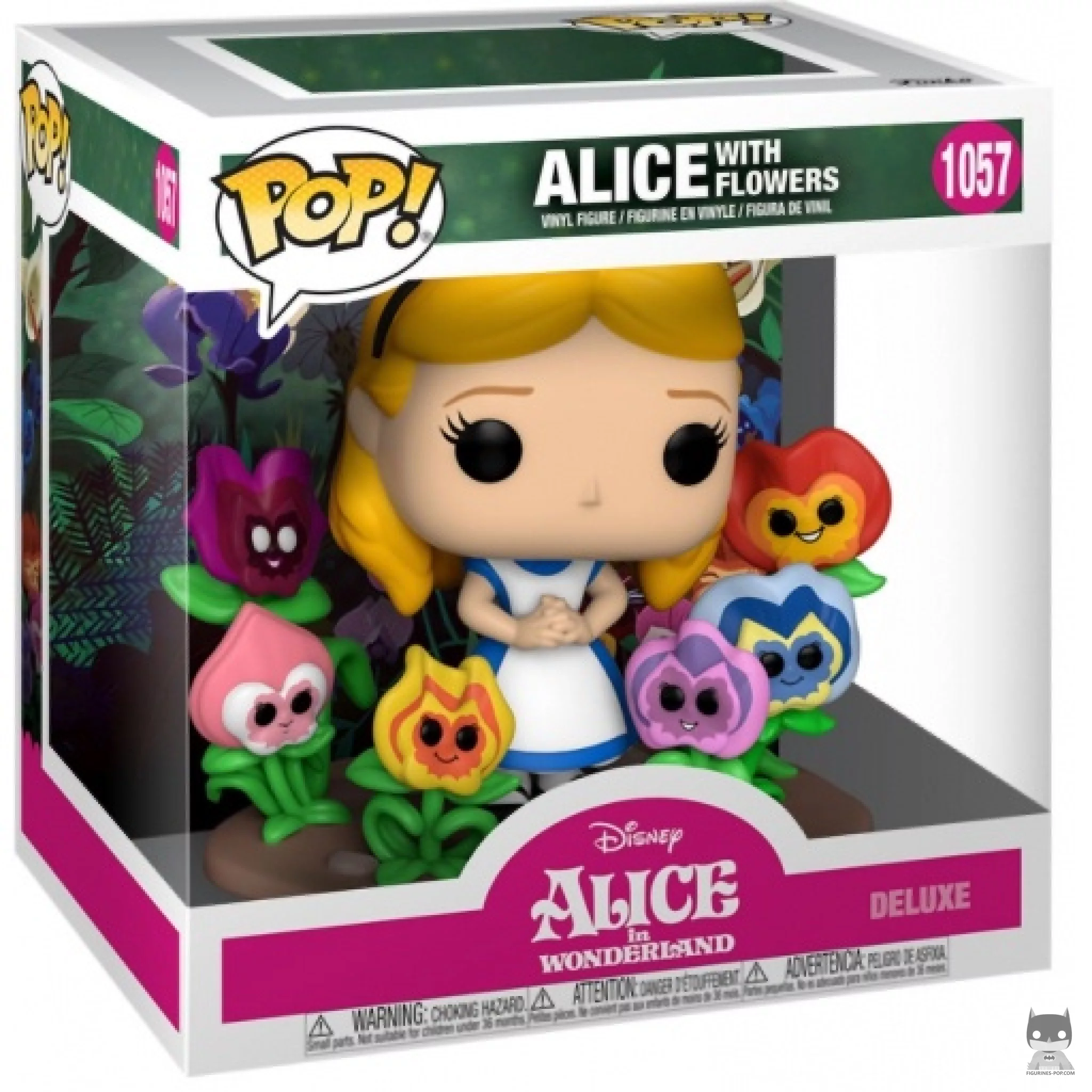 Figurine Funko POP Alice avec Fleurs avec boîte