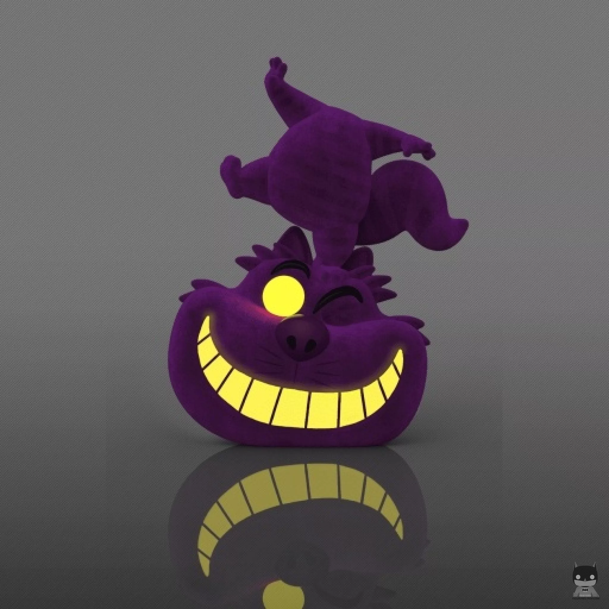 Figurine Funko POP Chat du Cheshire (Chase & Flocked & Glow in the Dark) (Alice au Pays des Merveilles)