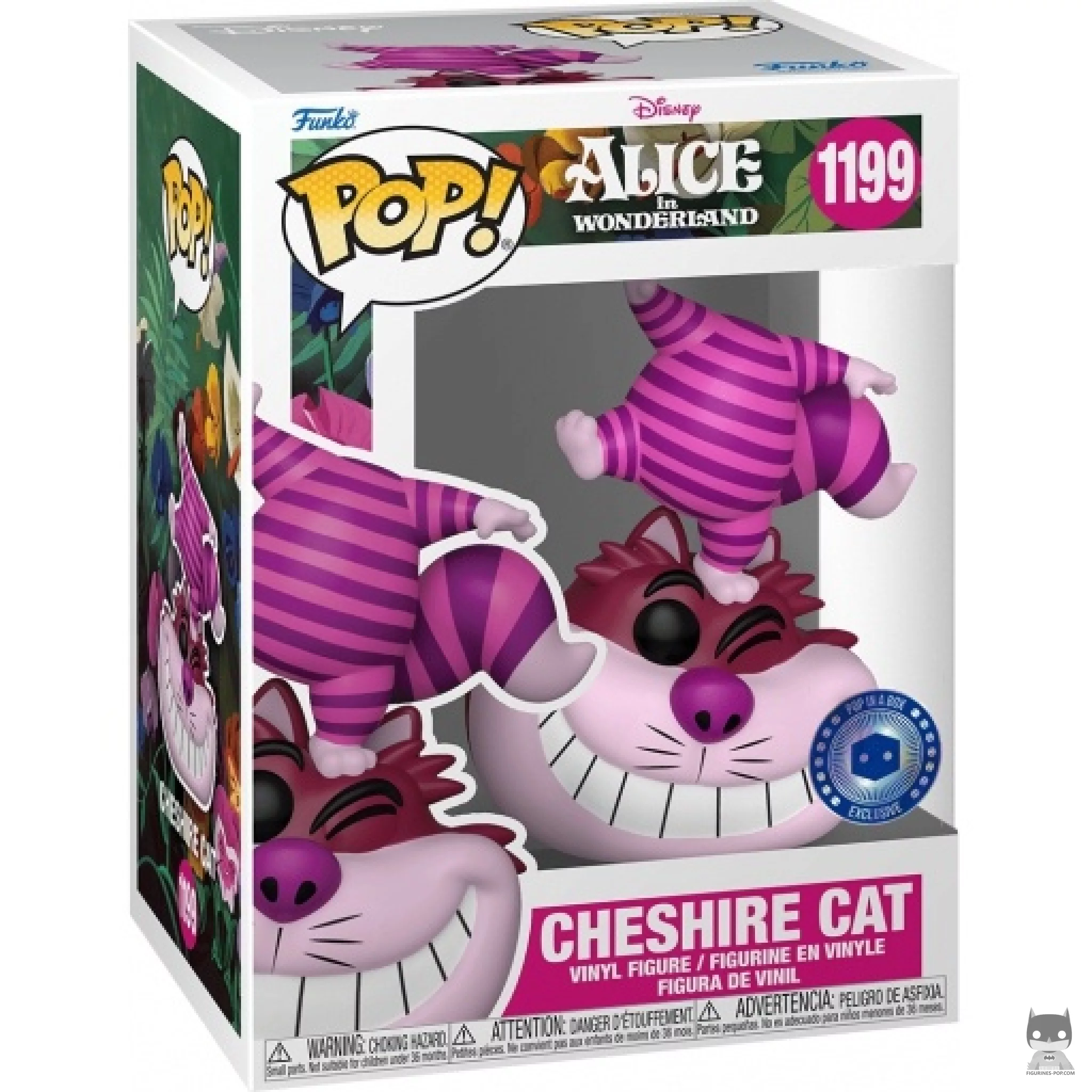 Figurine Funko POP Chat du Cheshire avec boîte