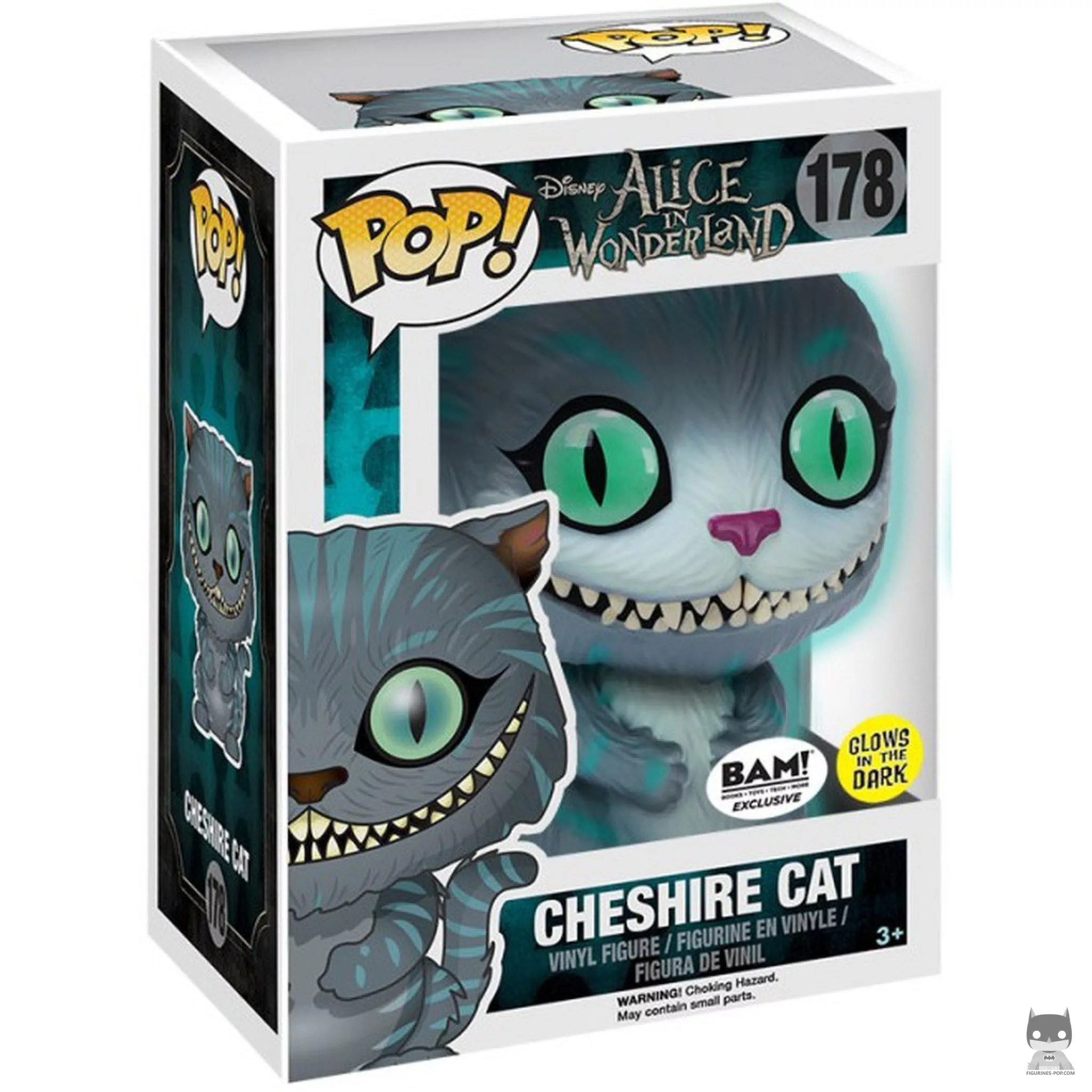 Figurine Funko POP Chat du Cheshire avec boîte