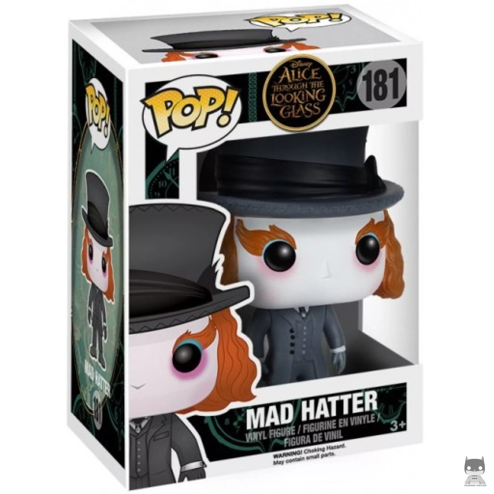 Figurine Funko POP Chapelier Fou avec boîte