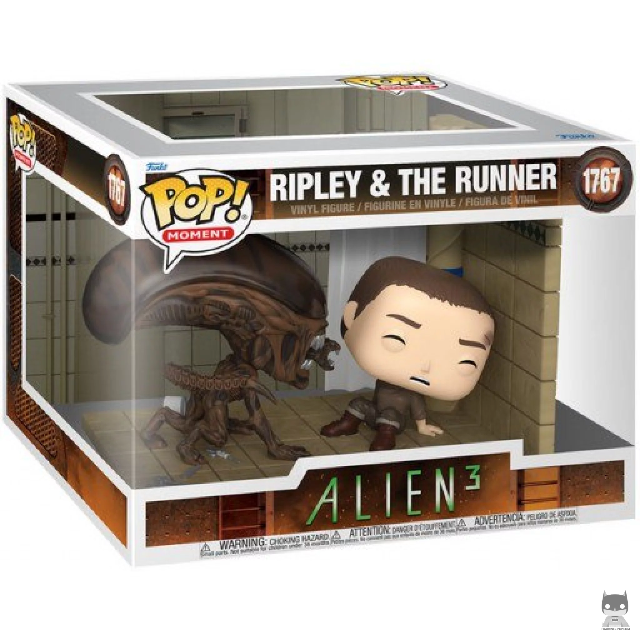 Figurine Funko POP RIPLEY ET LE COUREUR - MOMENT avec boîte