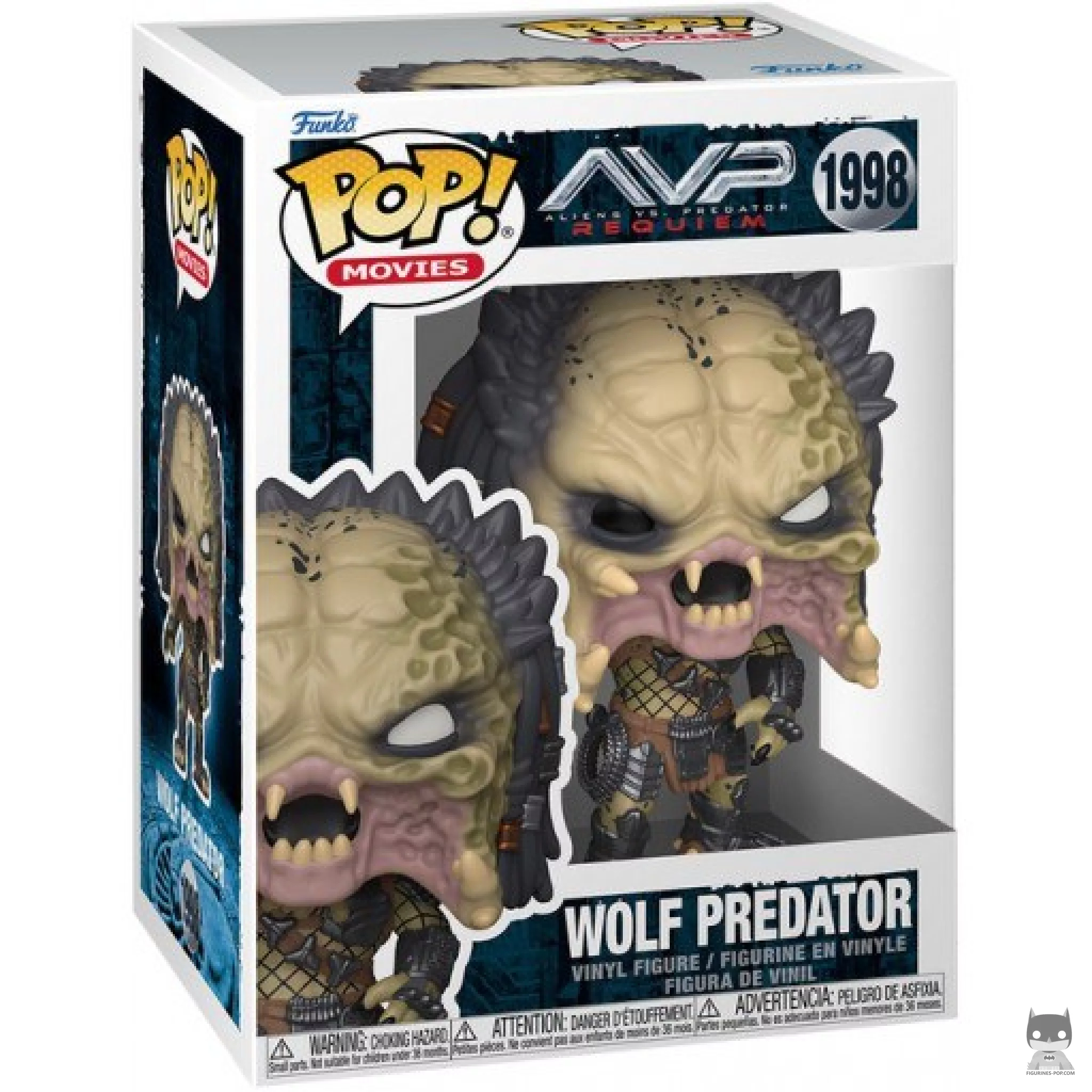 Figurine Funko POP Wolf Predator avec boîte