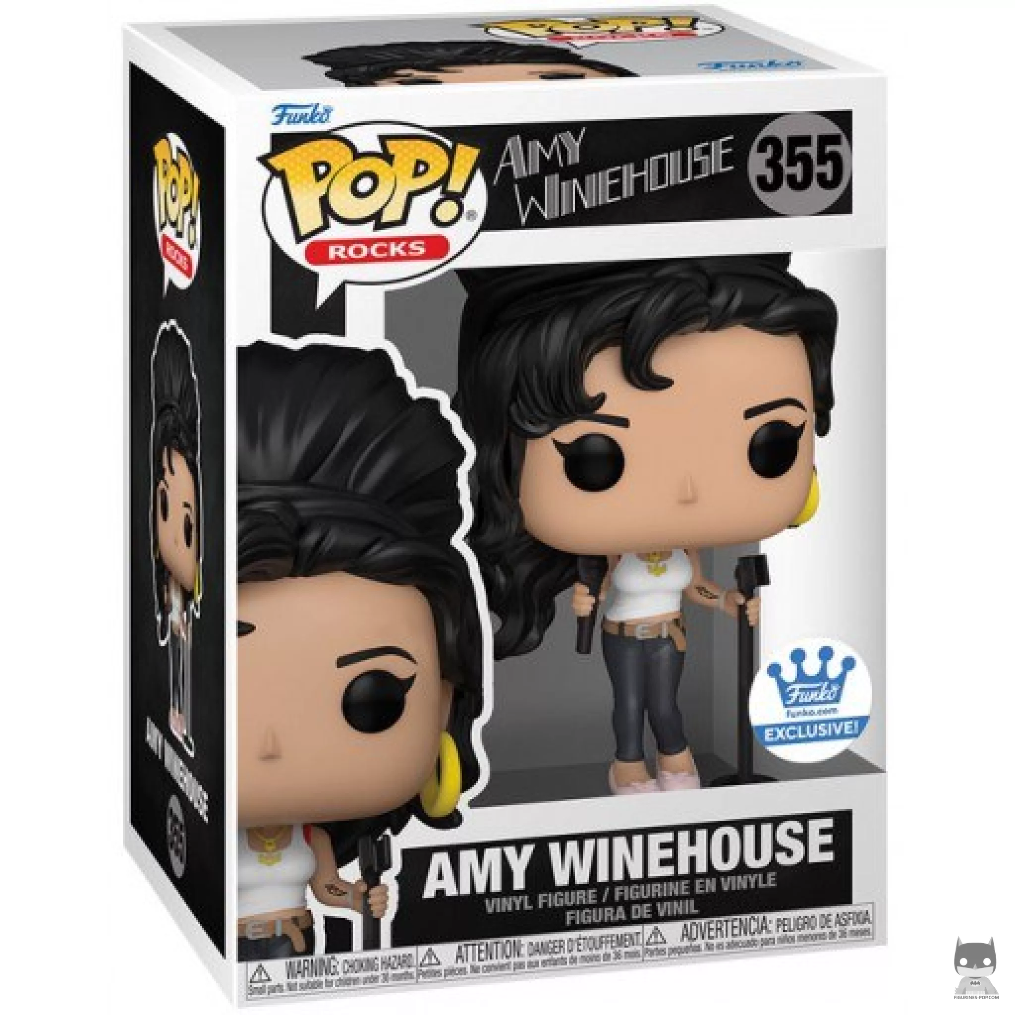 Figurine Funko POP Amy Winehouse en Débardeur avec boîte