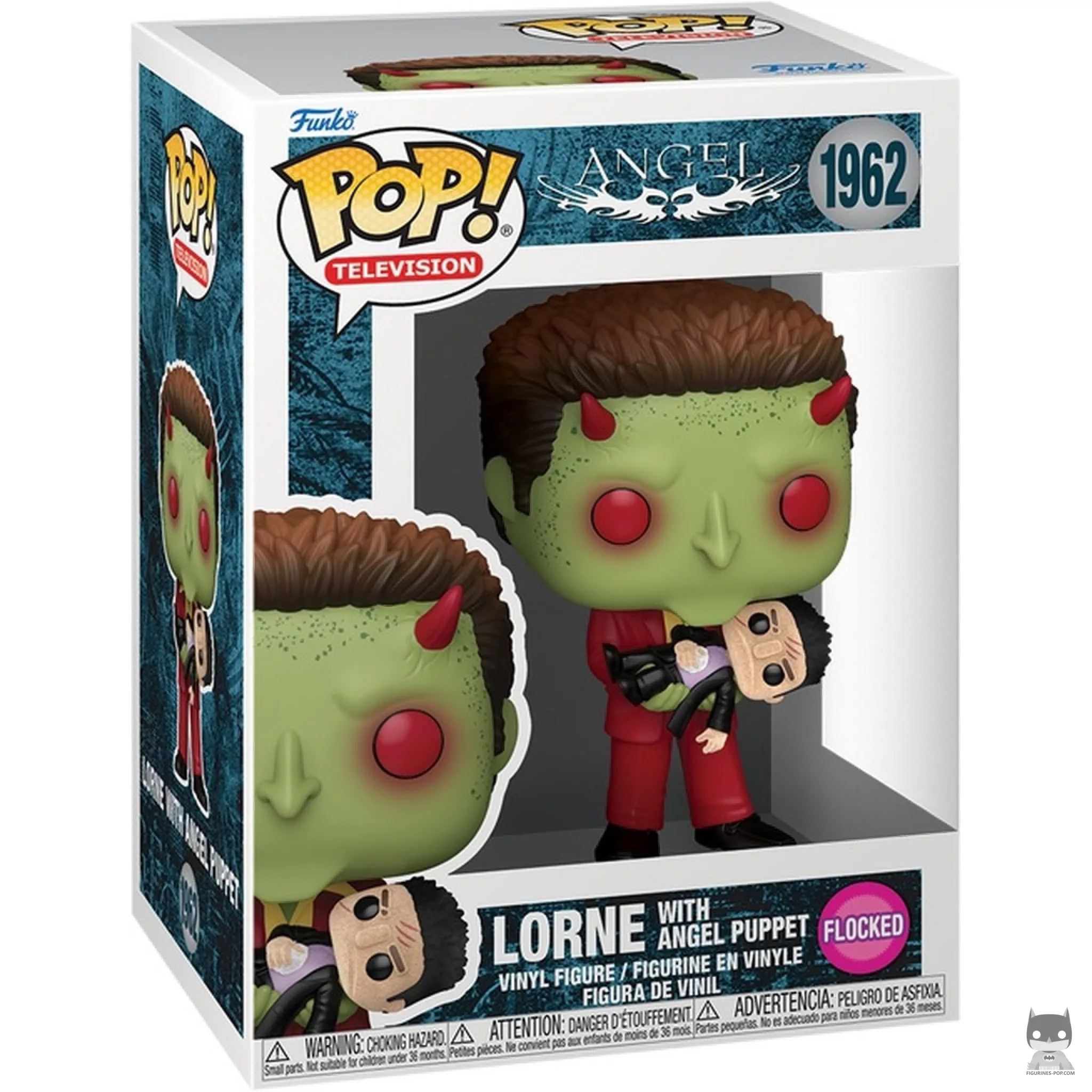Figurine Funko POP Lorne avec Angel Poupée (Floqué) avec boîte
