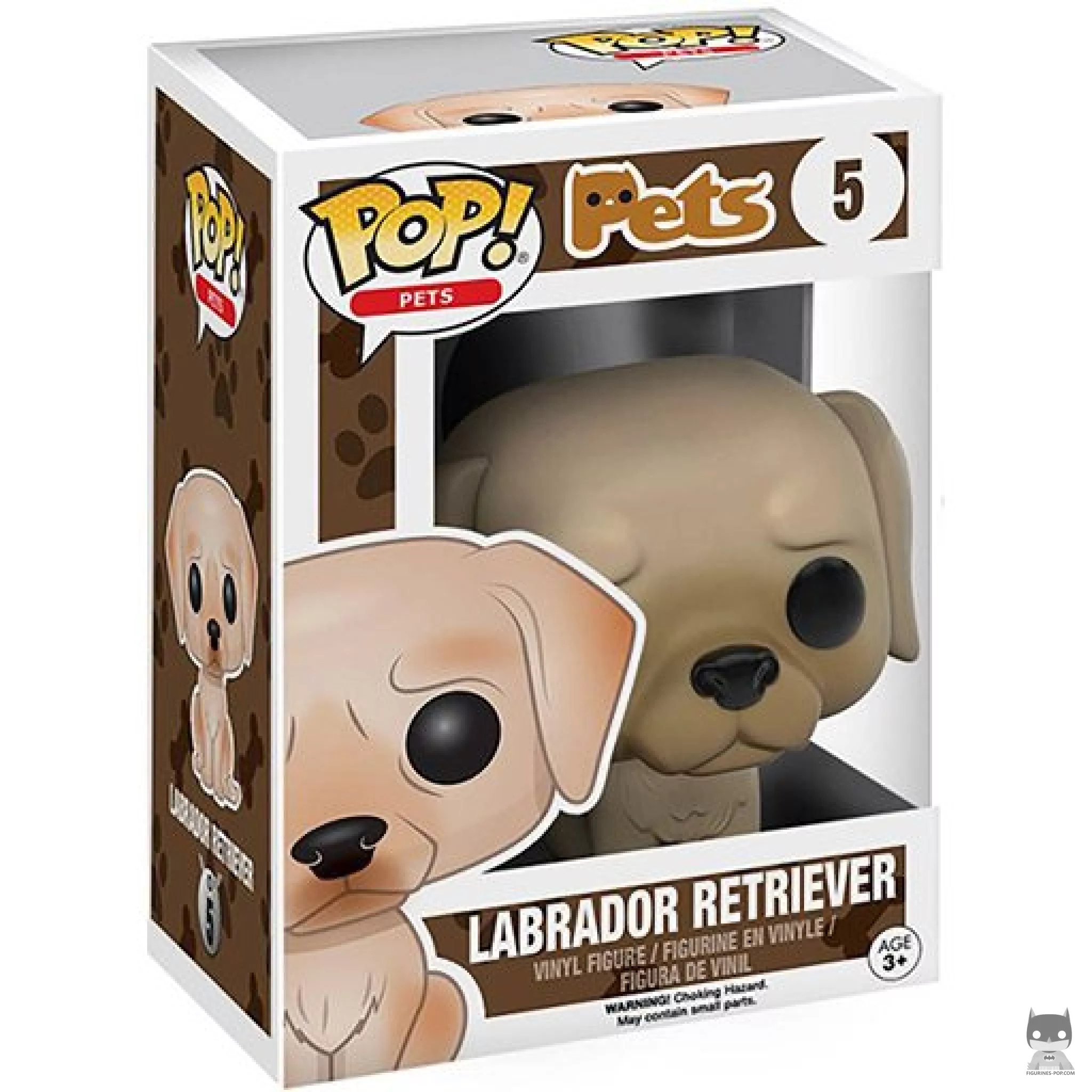 Figurine Funko POP Labrador Retriever avec boîte