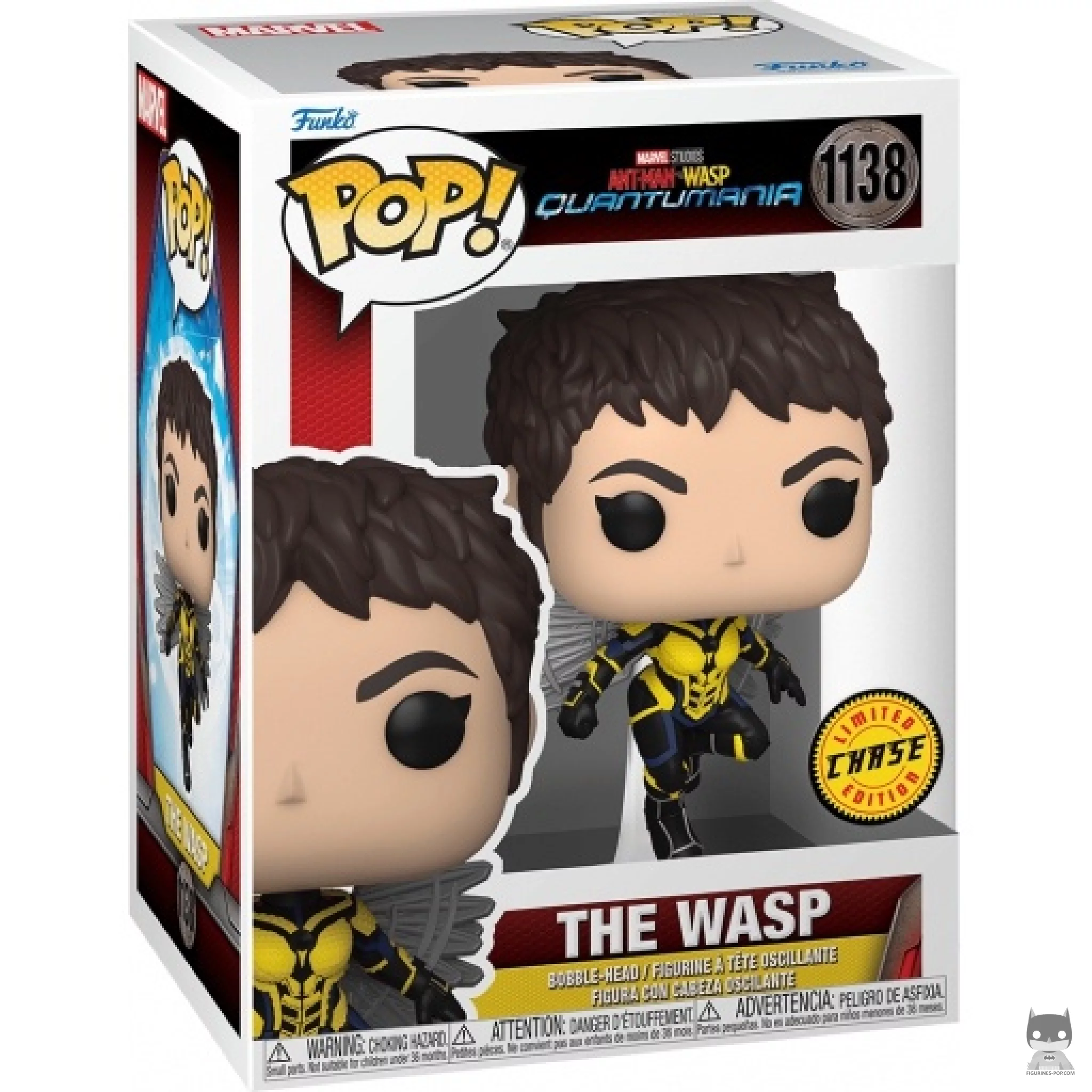 Figurine Funko POP La Guêpe (Chase) avec boîte