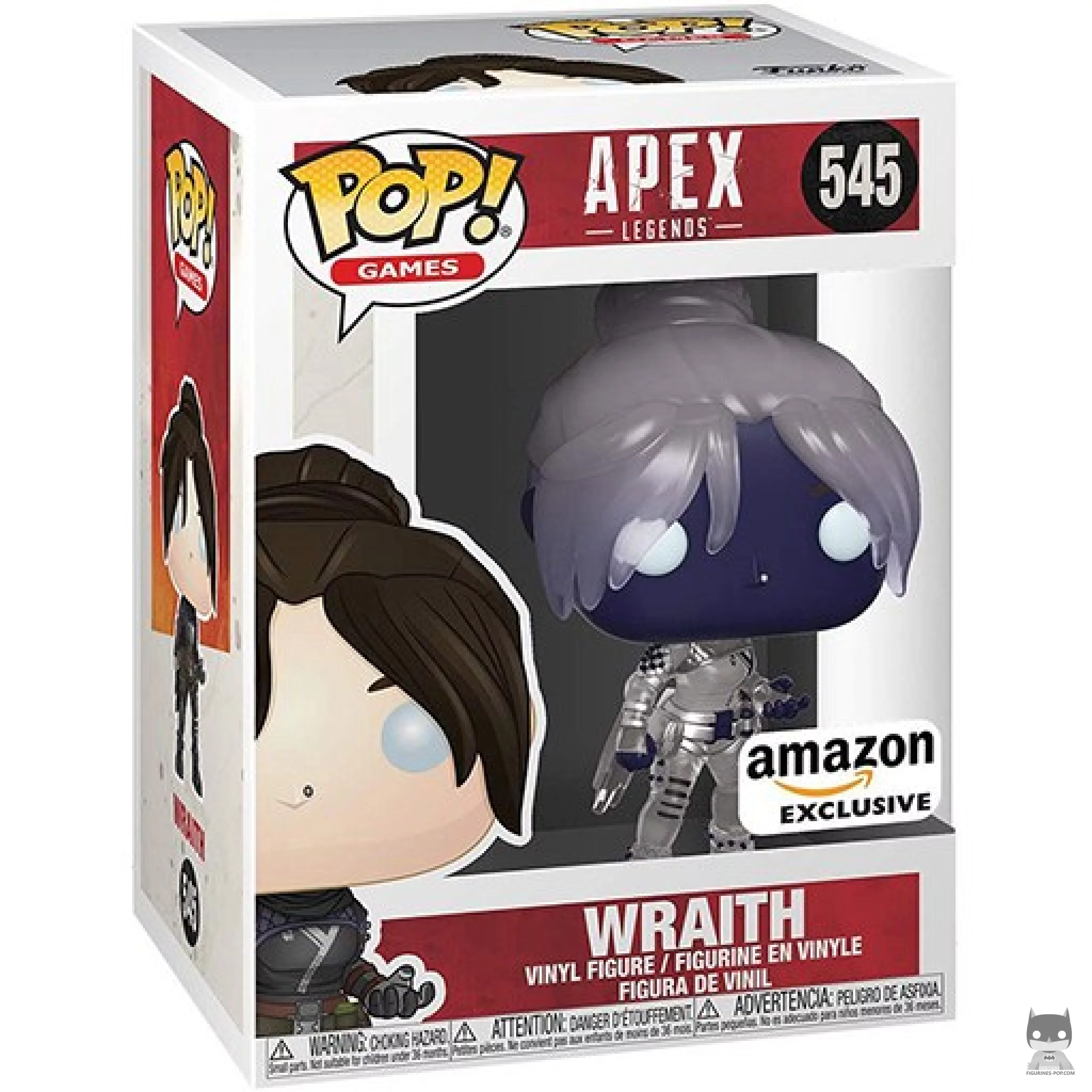 Figurine Funko POP Wraith (Translucent) avec boîte