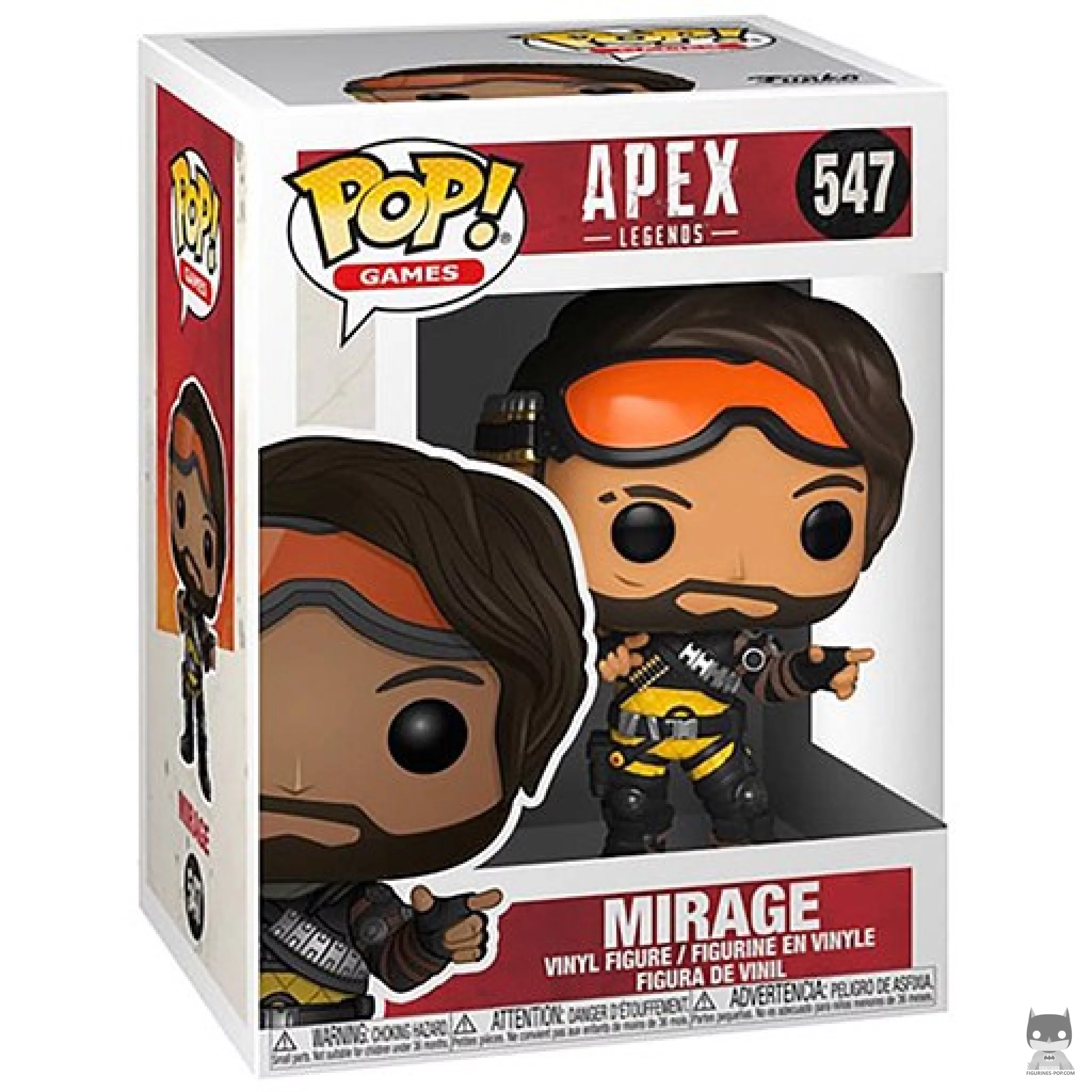 Figurine Funko POP Mirage avec boîte
